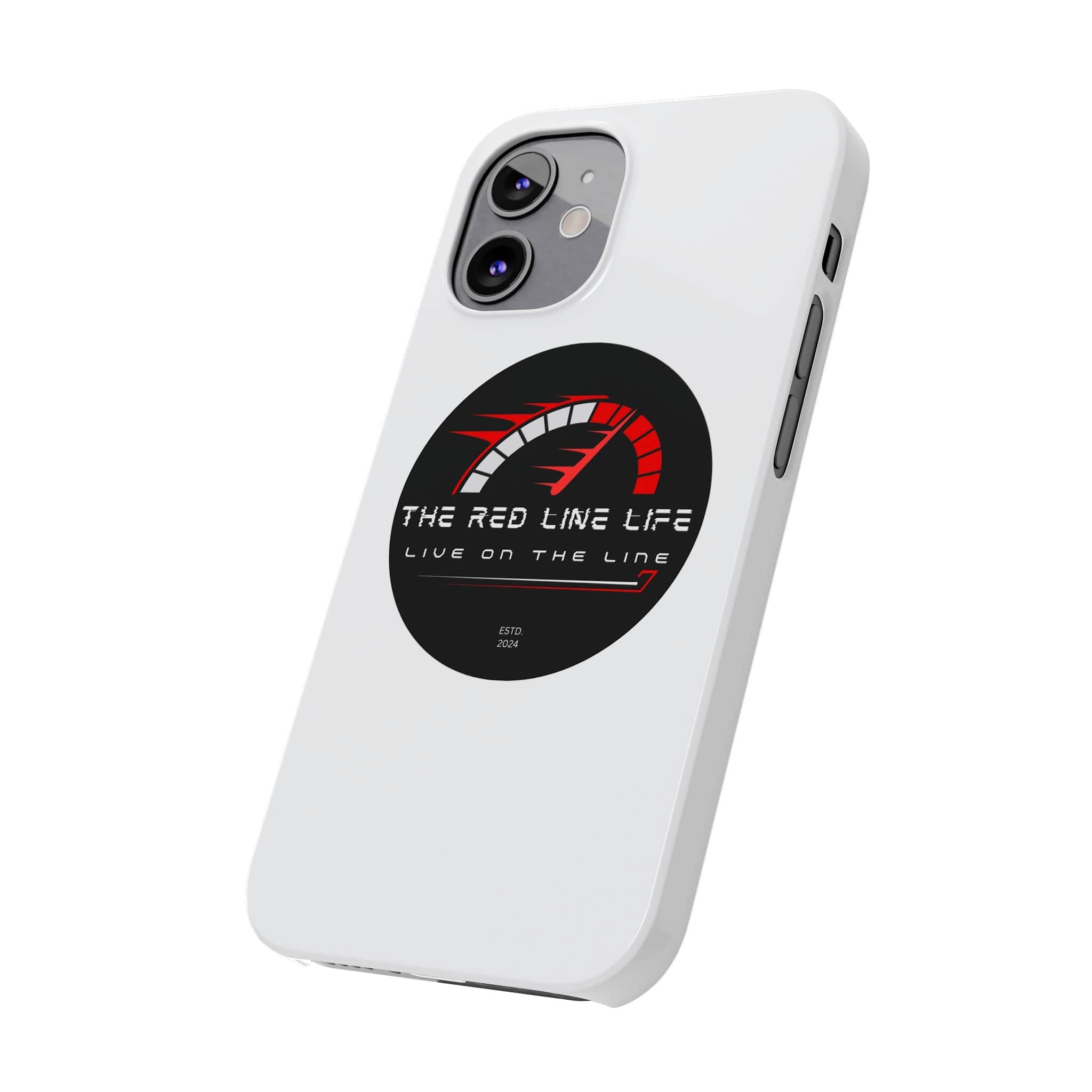 The Red Line Slim Phone Case