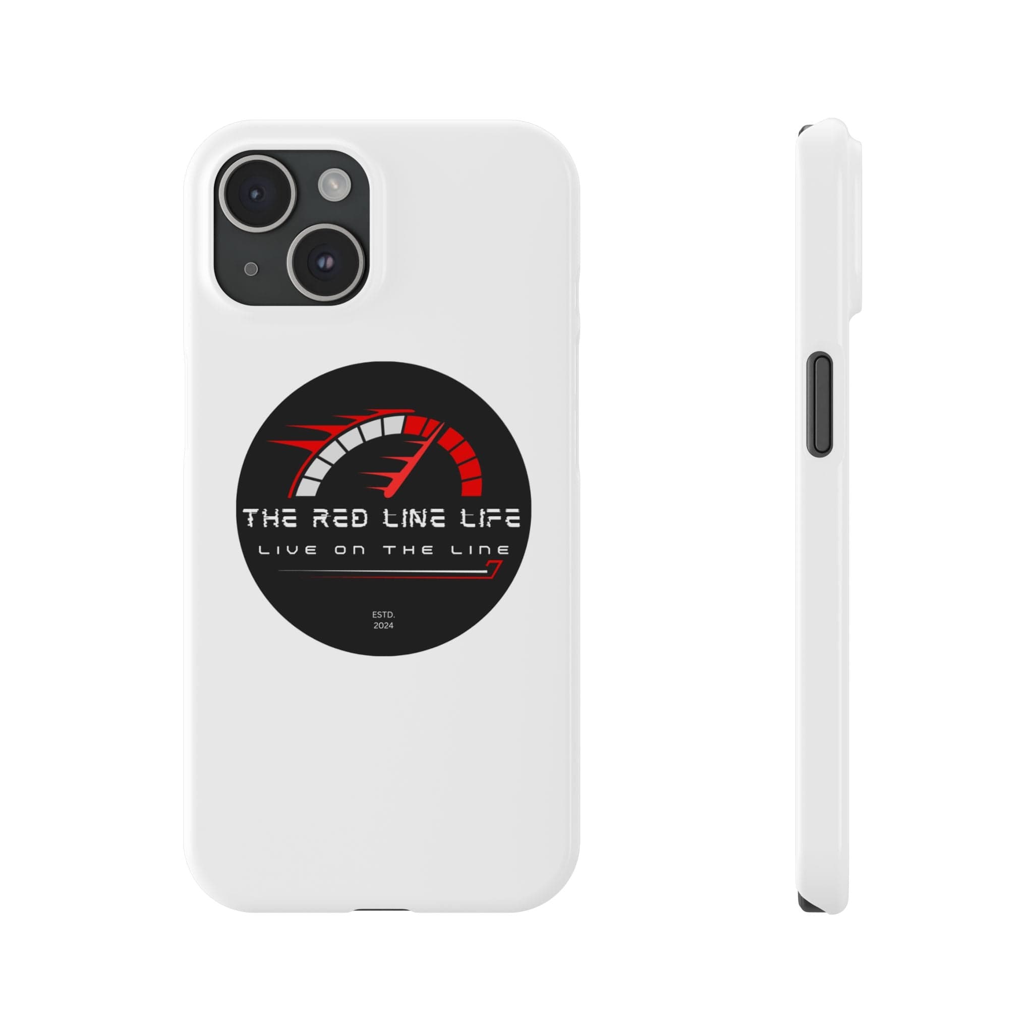 The Red Line Slim Phone Case