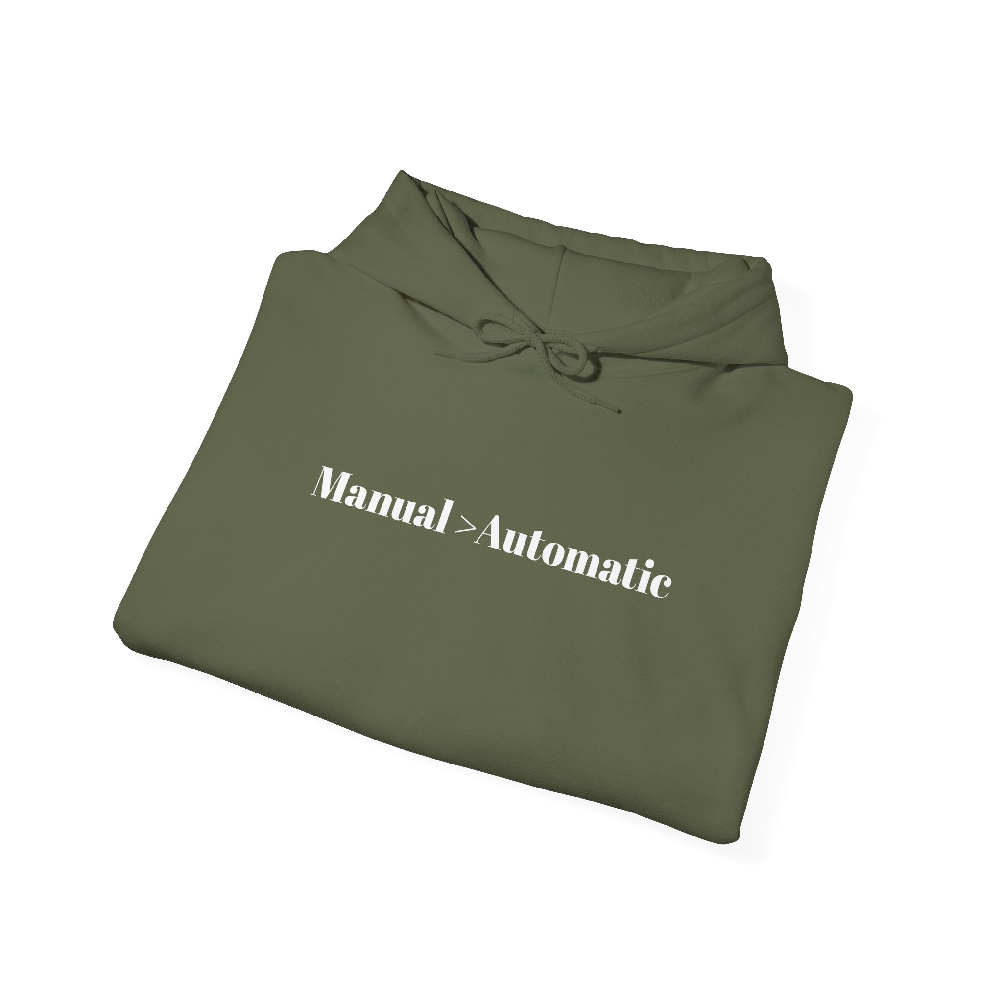 Manual > Automatic Hooded Sweatshirt