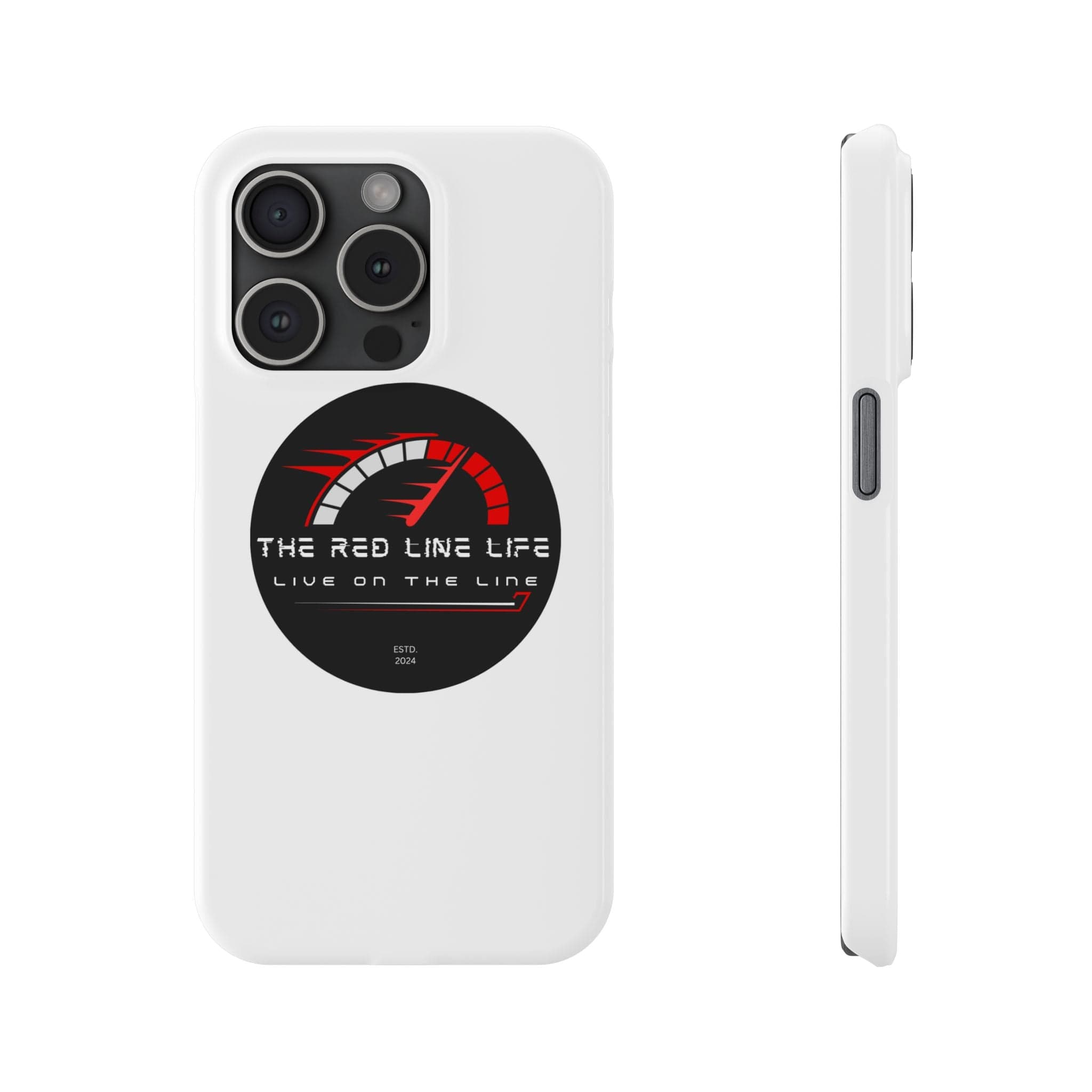 The Red Line Slim Phone Case