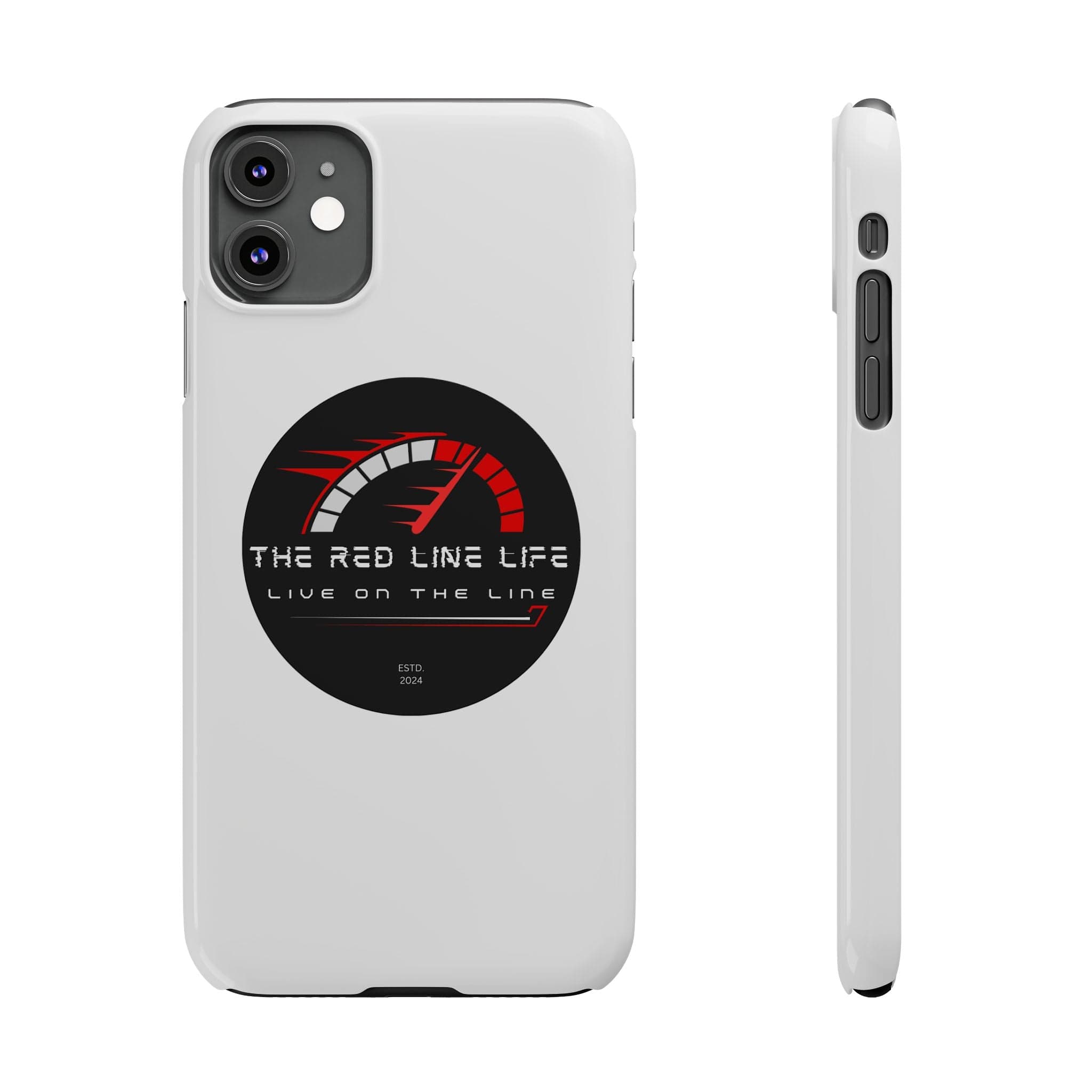 The Red Line Slim Phone Case