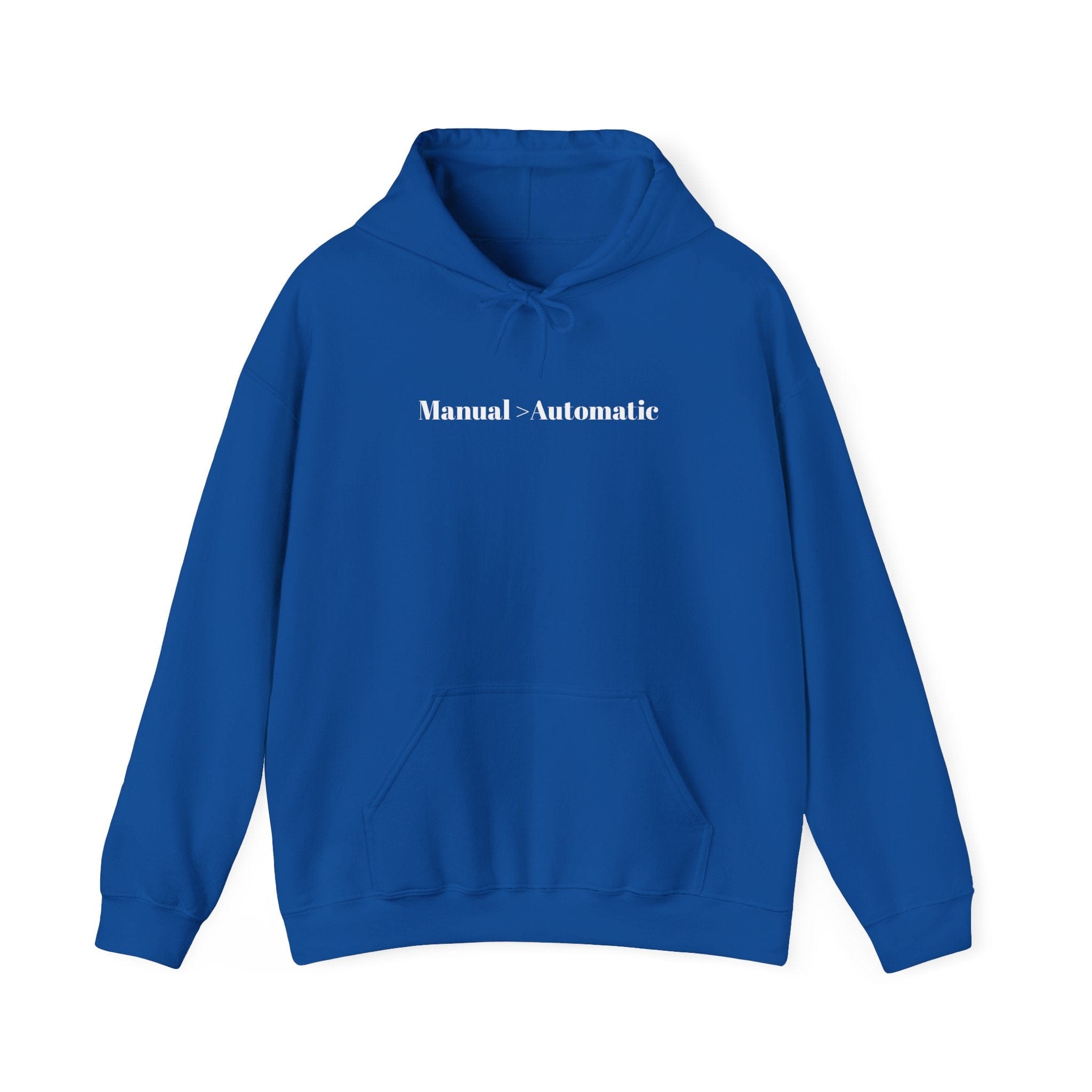 Manual > Automatic Hooded Sweatshirt