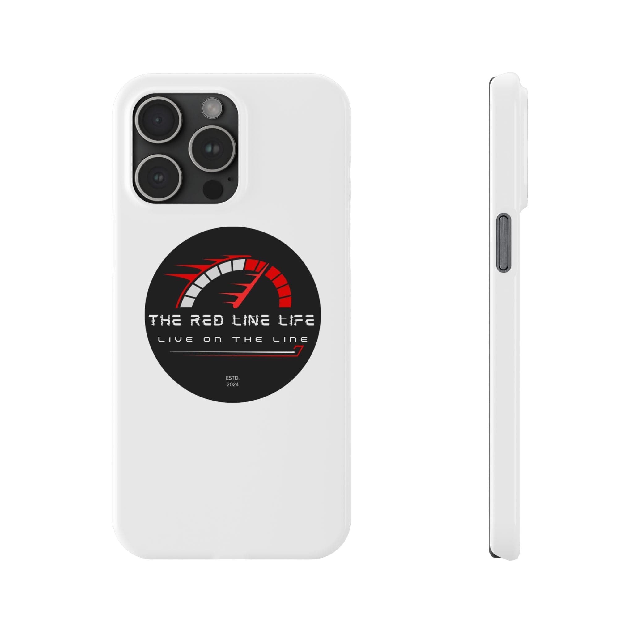 The Red Line Slim Phone Case