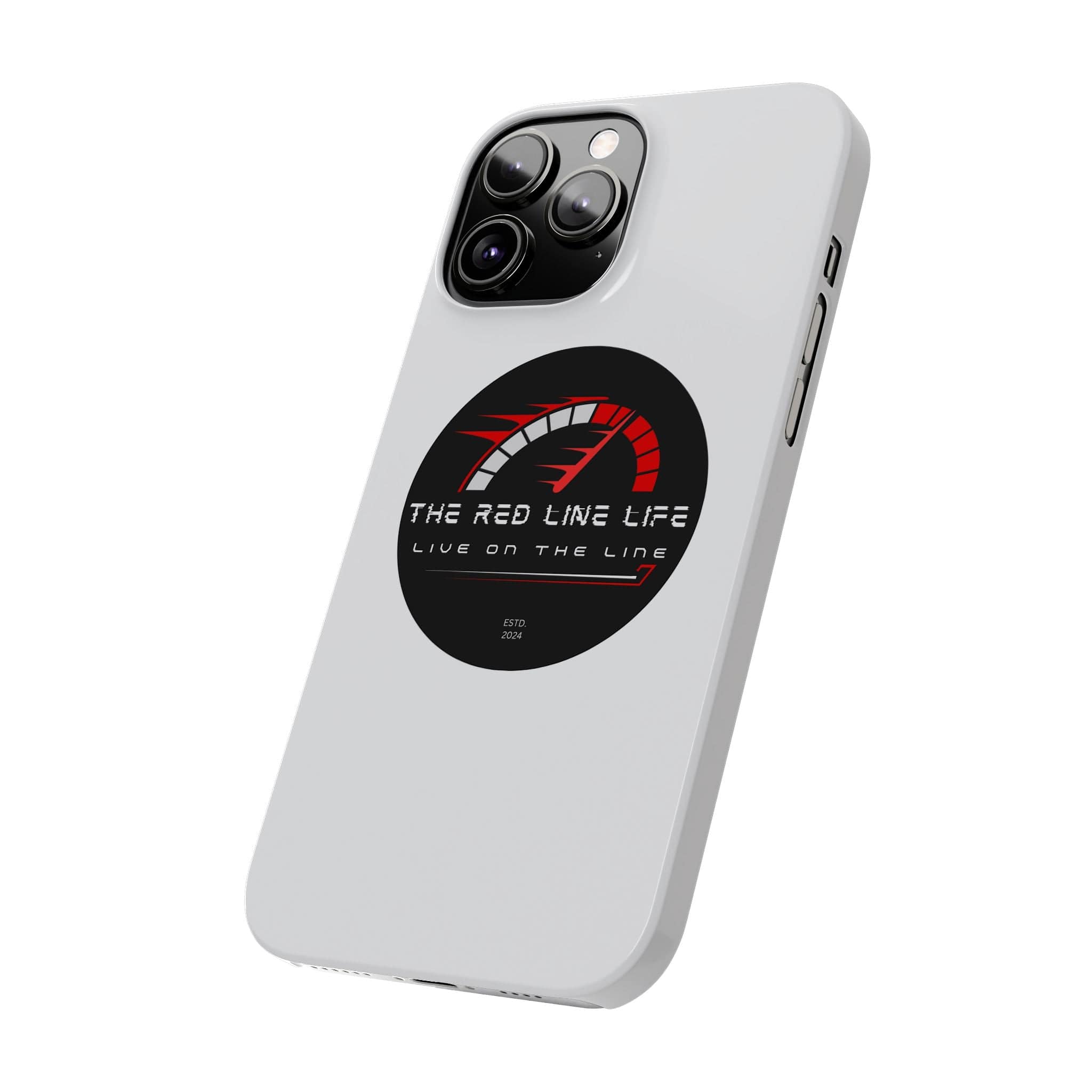 The Red Line Slim Phone Case