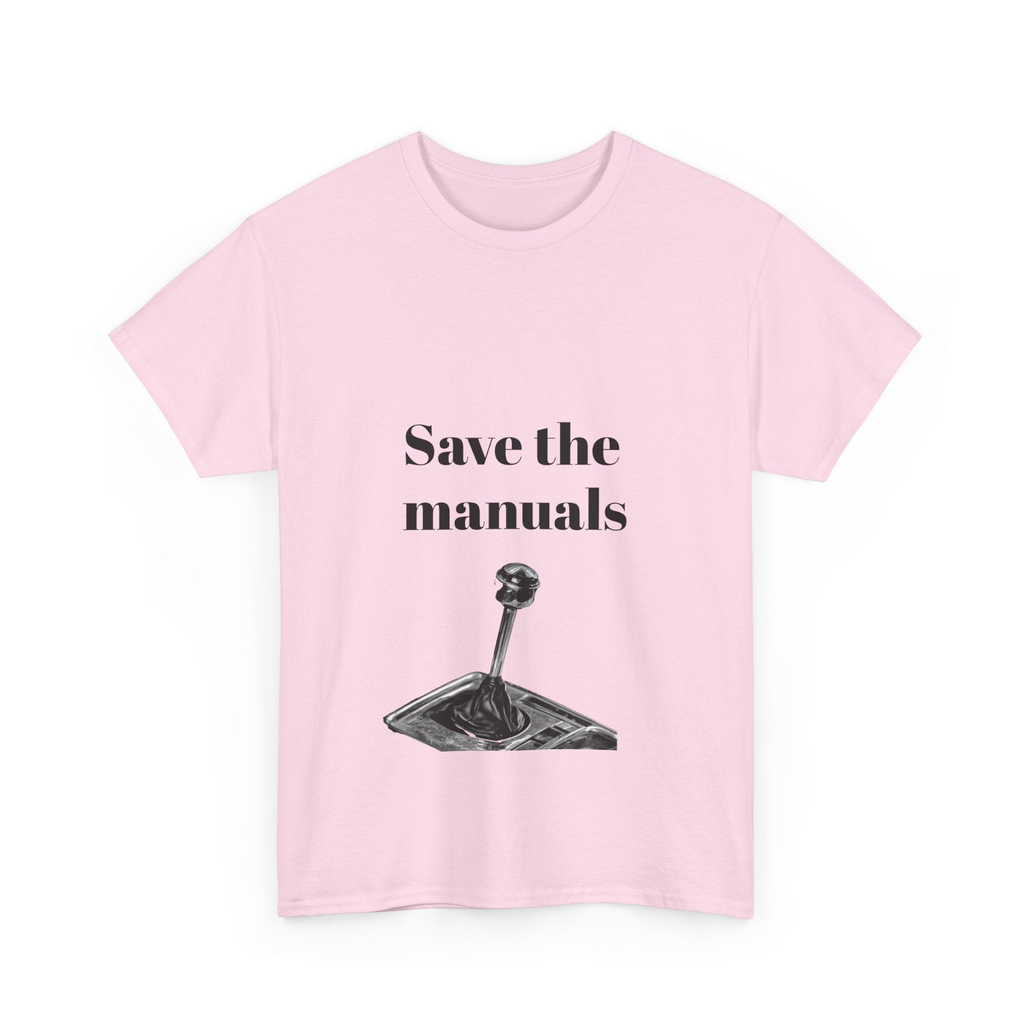 Save the Manuals Cotton Tee