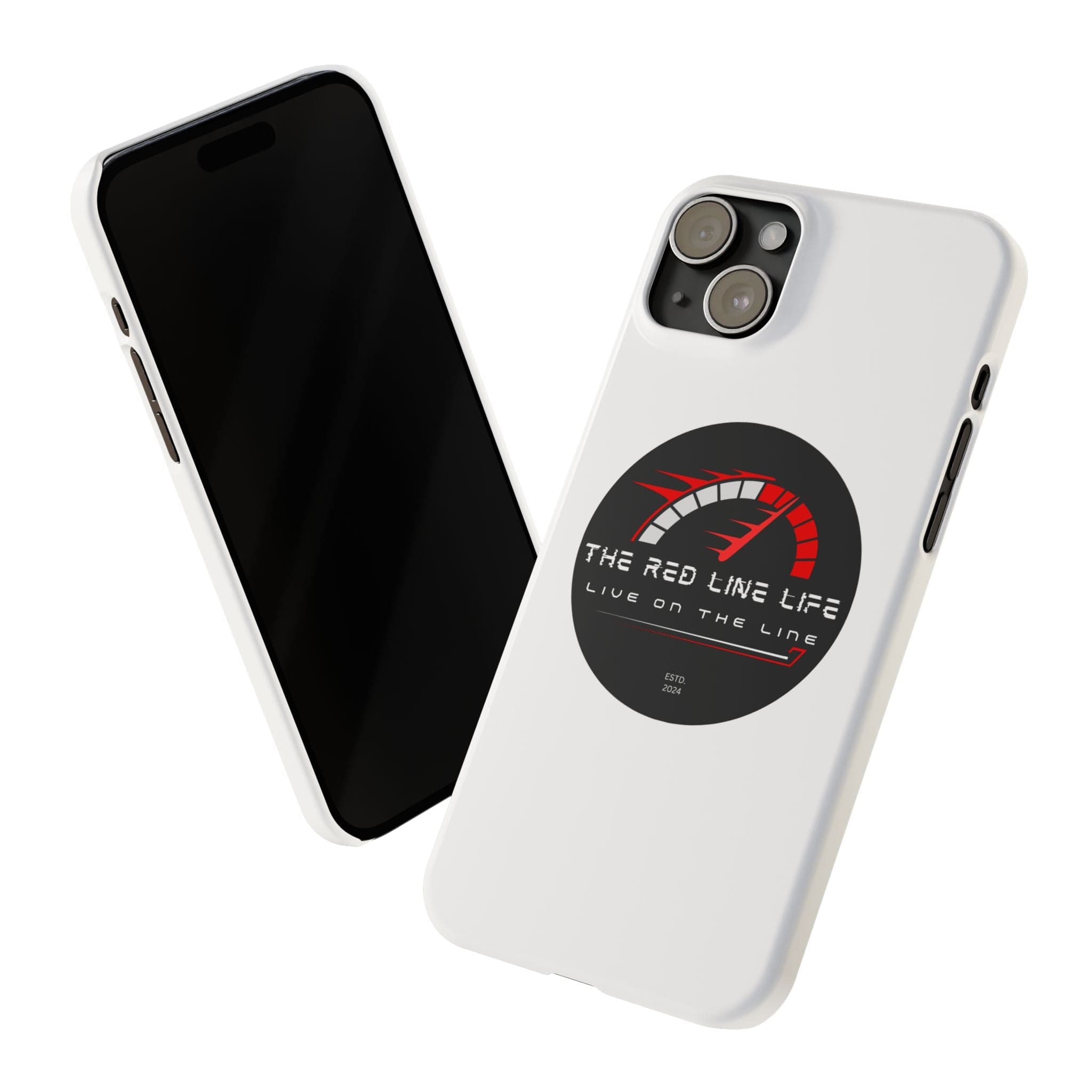 The Red Line Slim Phone Case