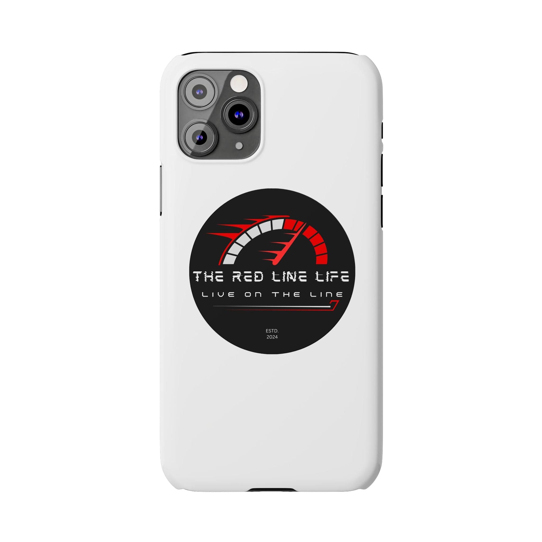 The Red Line Slim Phone Case