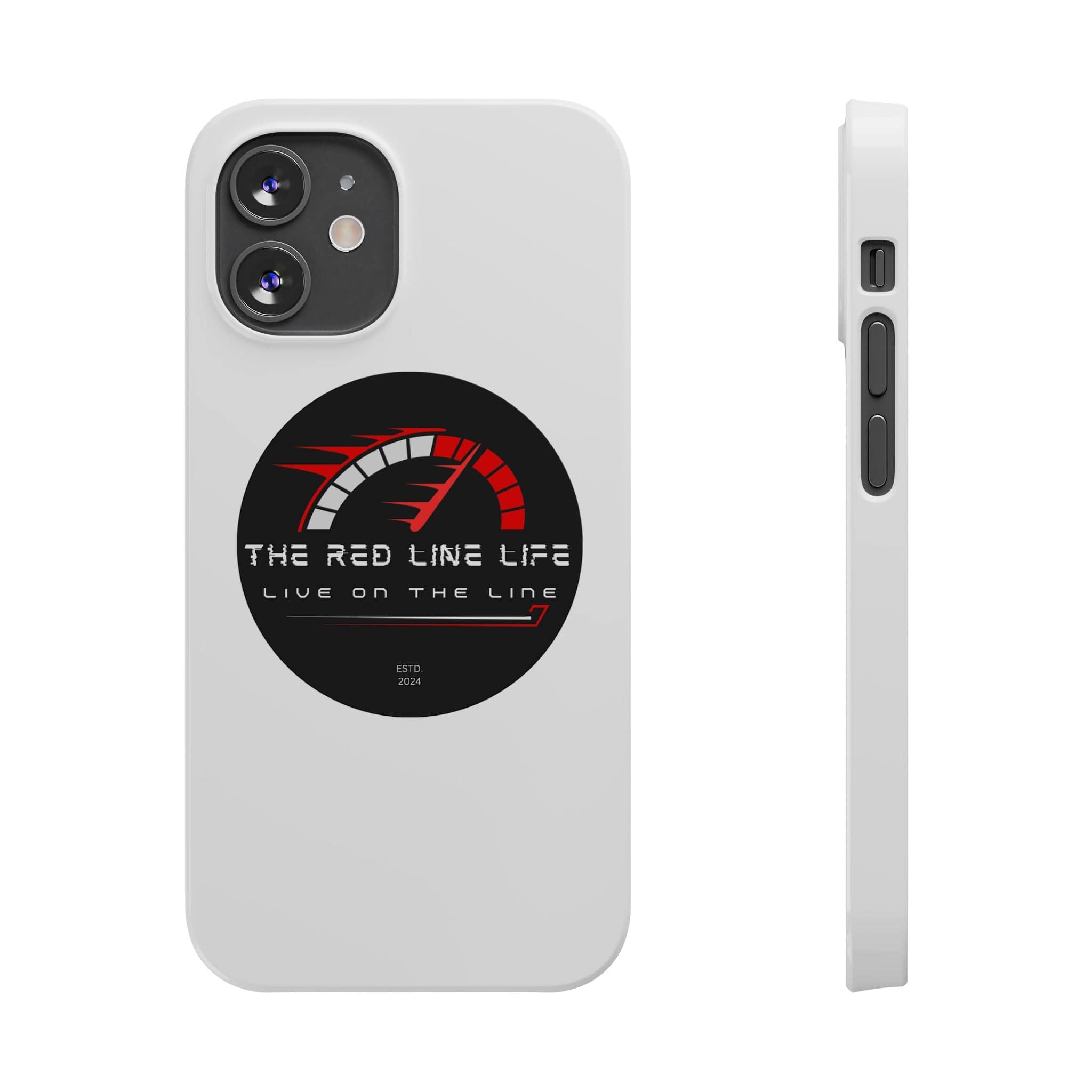 The Red Line Slim Phone Case