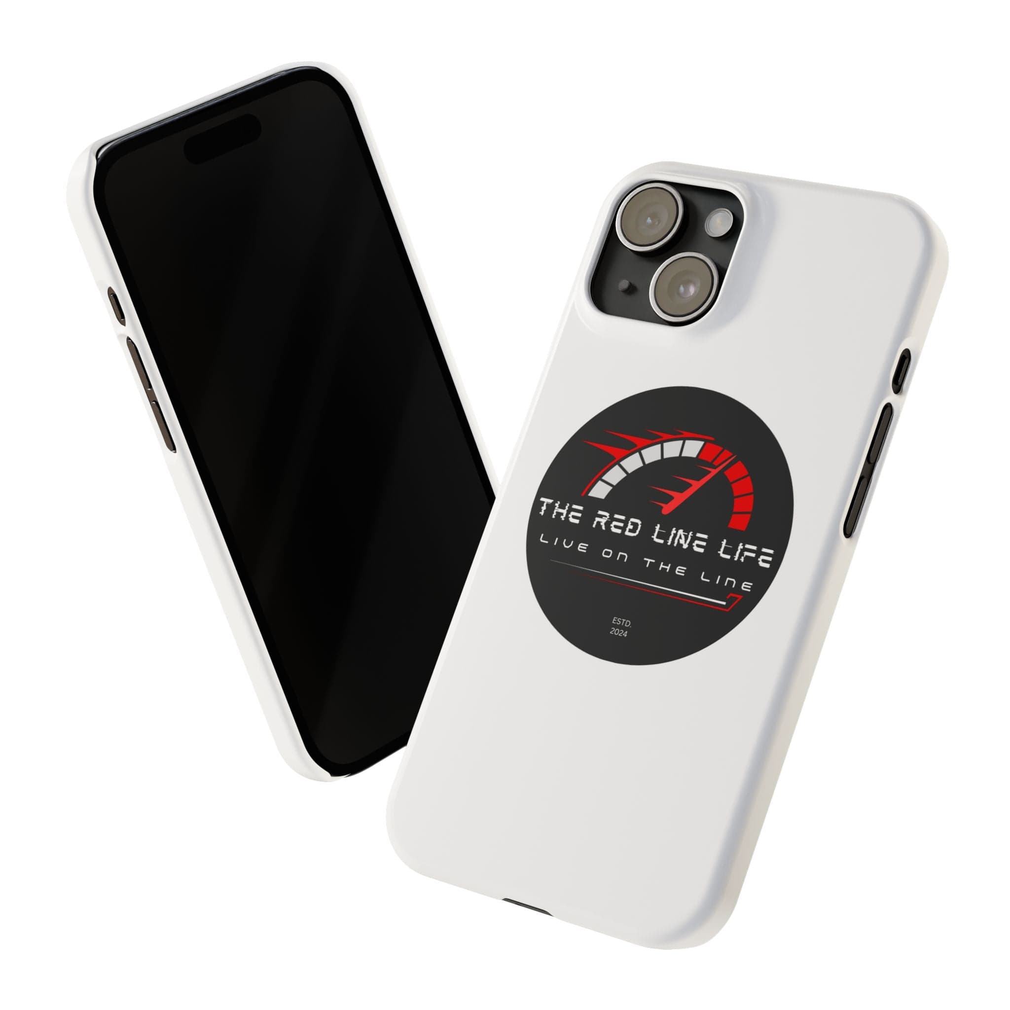 The Red Line Slim Phone Case