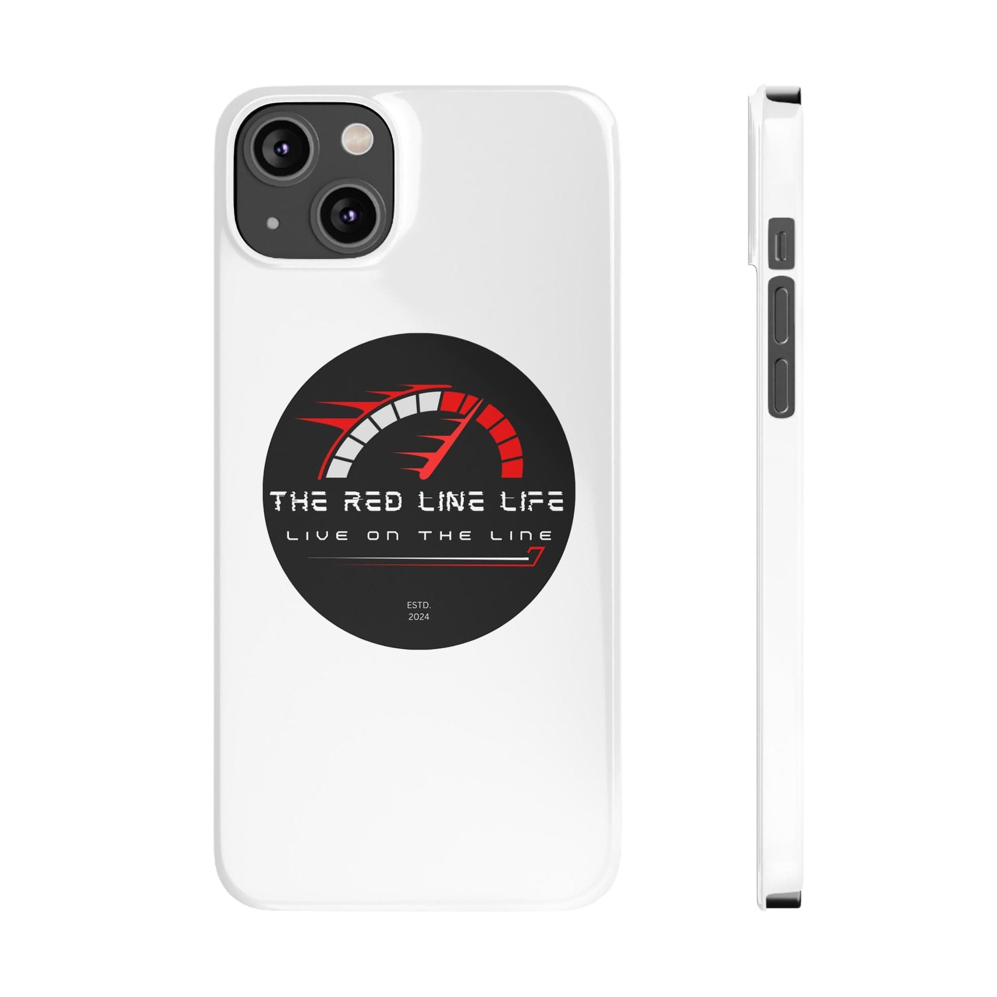 The Red Line Slim Phone Case