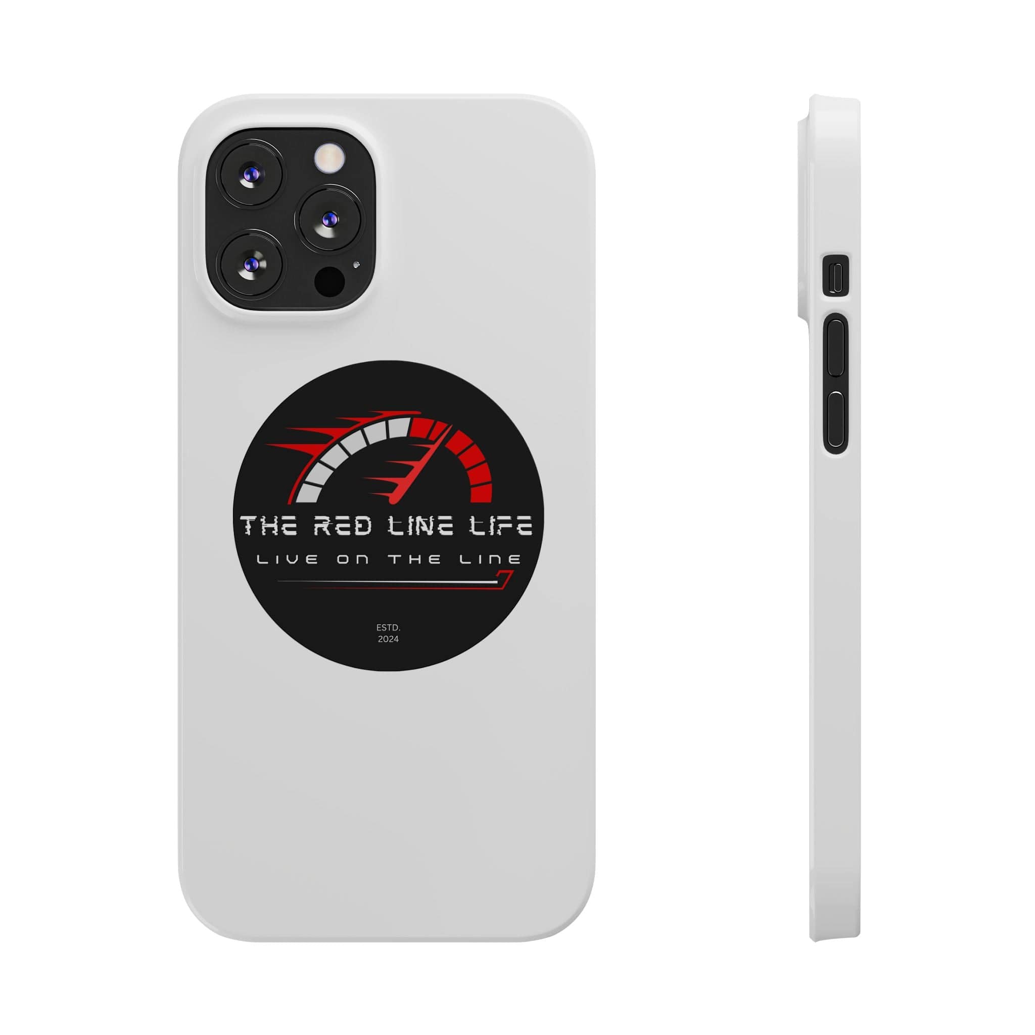 The Red Line Slim Phone Case