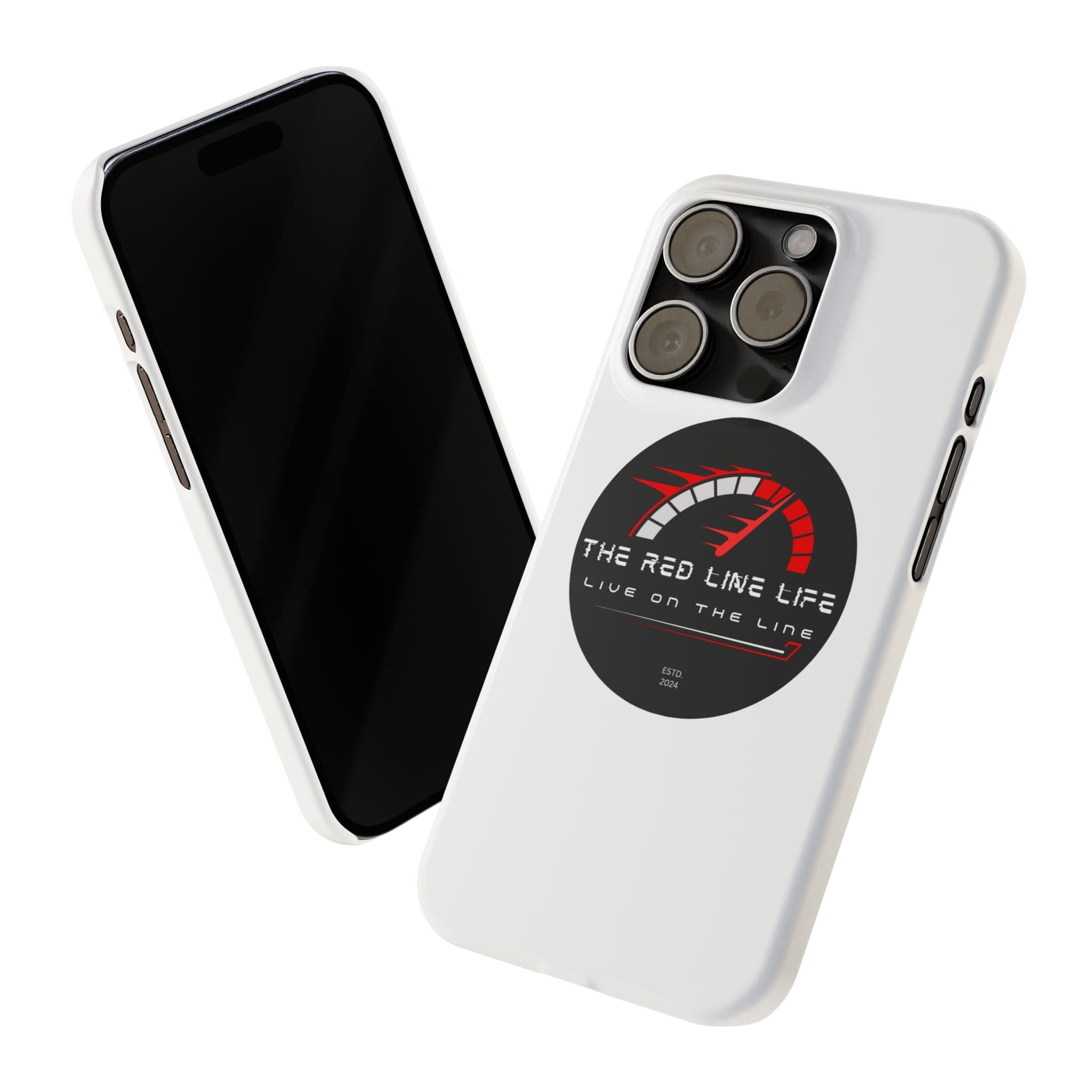 The Red Line Slim Phone Case