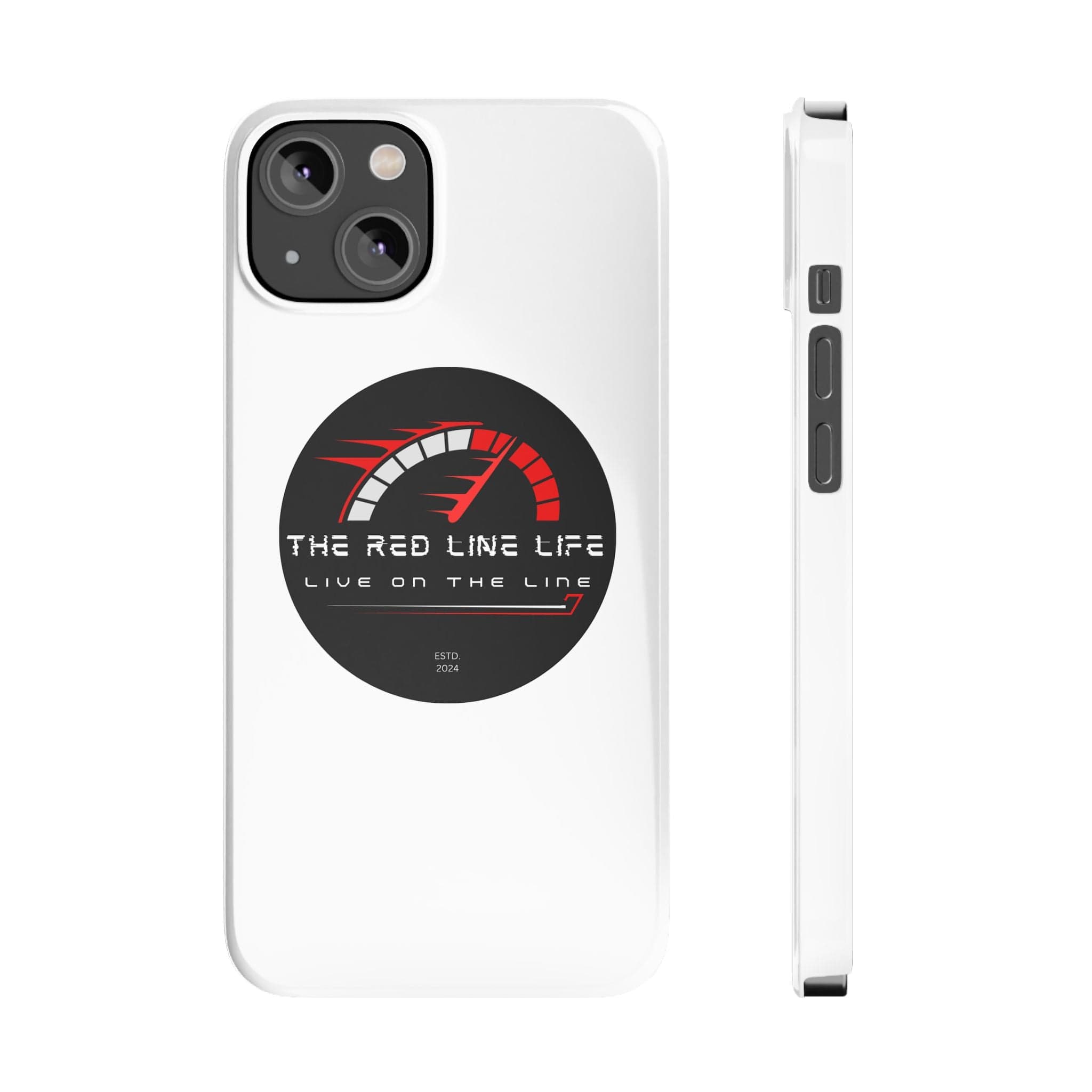 The Red Line Slim Phone Case