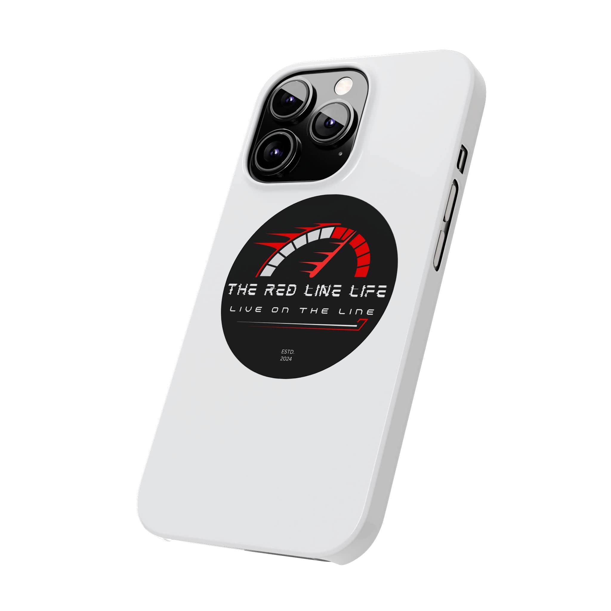 The Red Line Slim Phone Case