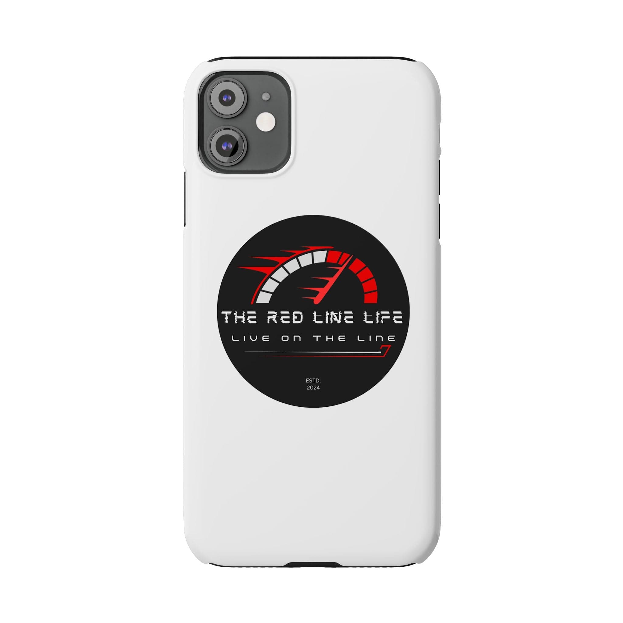 The Red Line Slim Phone Case