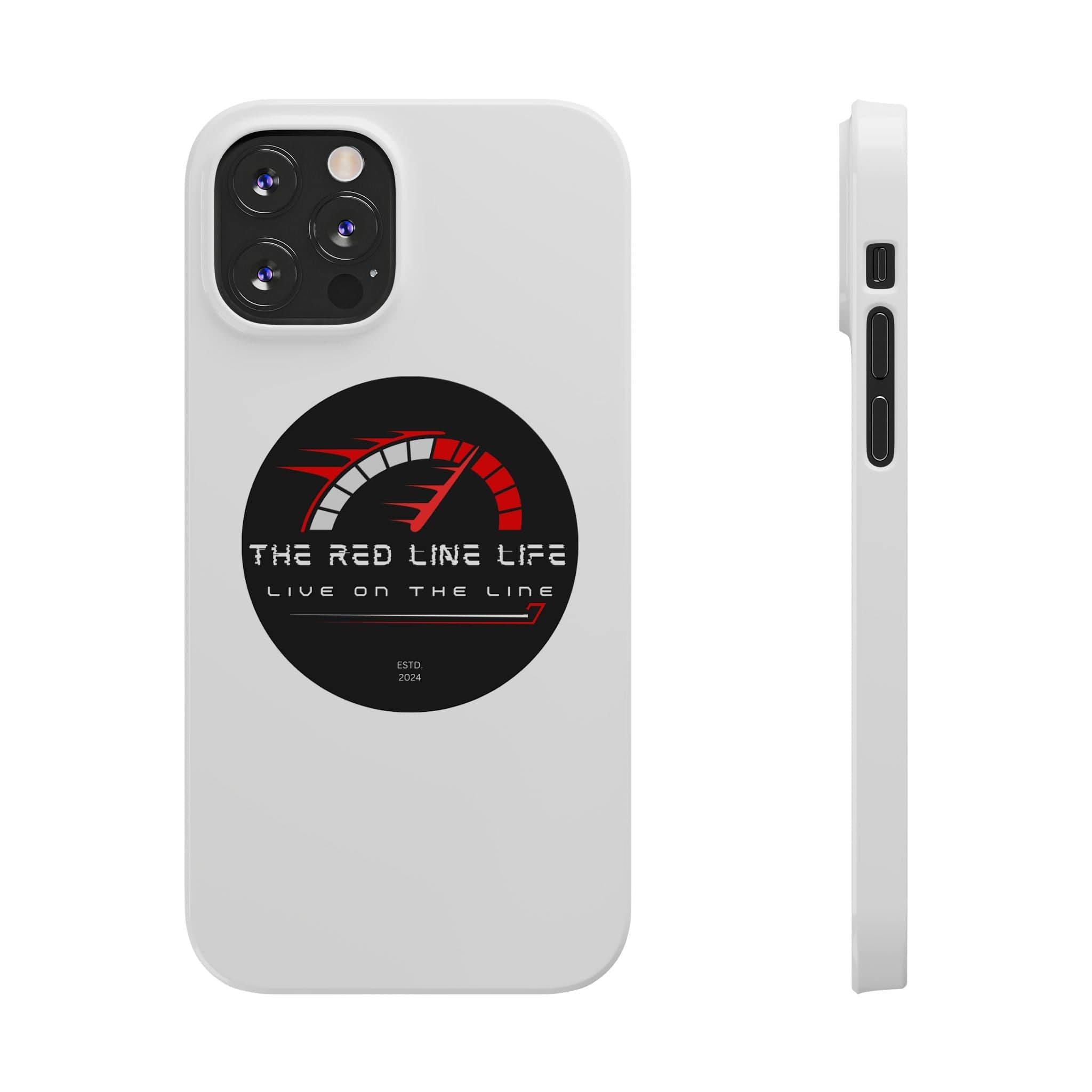 The Red Line Slim Phone Case