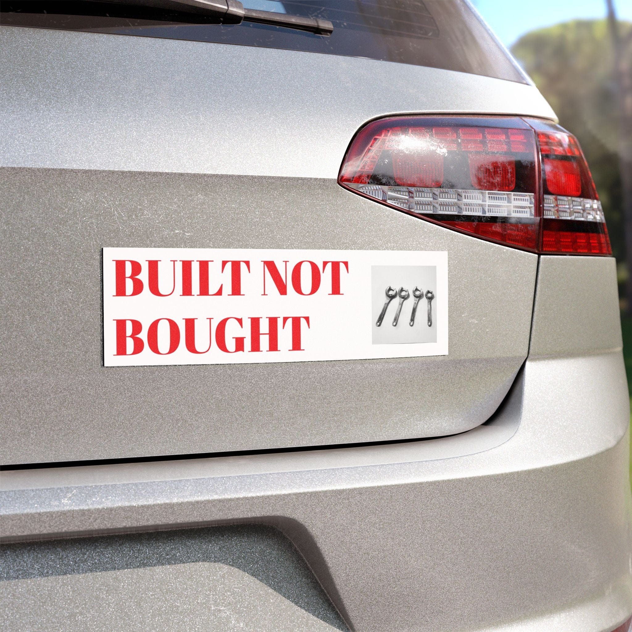 Car Magnets - Built Not Bought Car Magnet