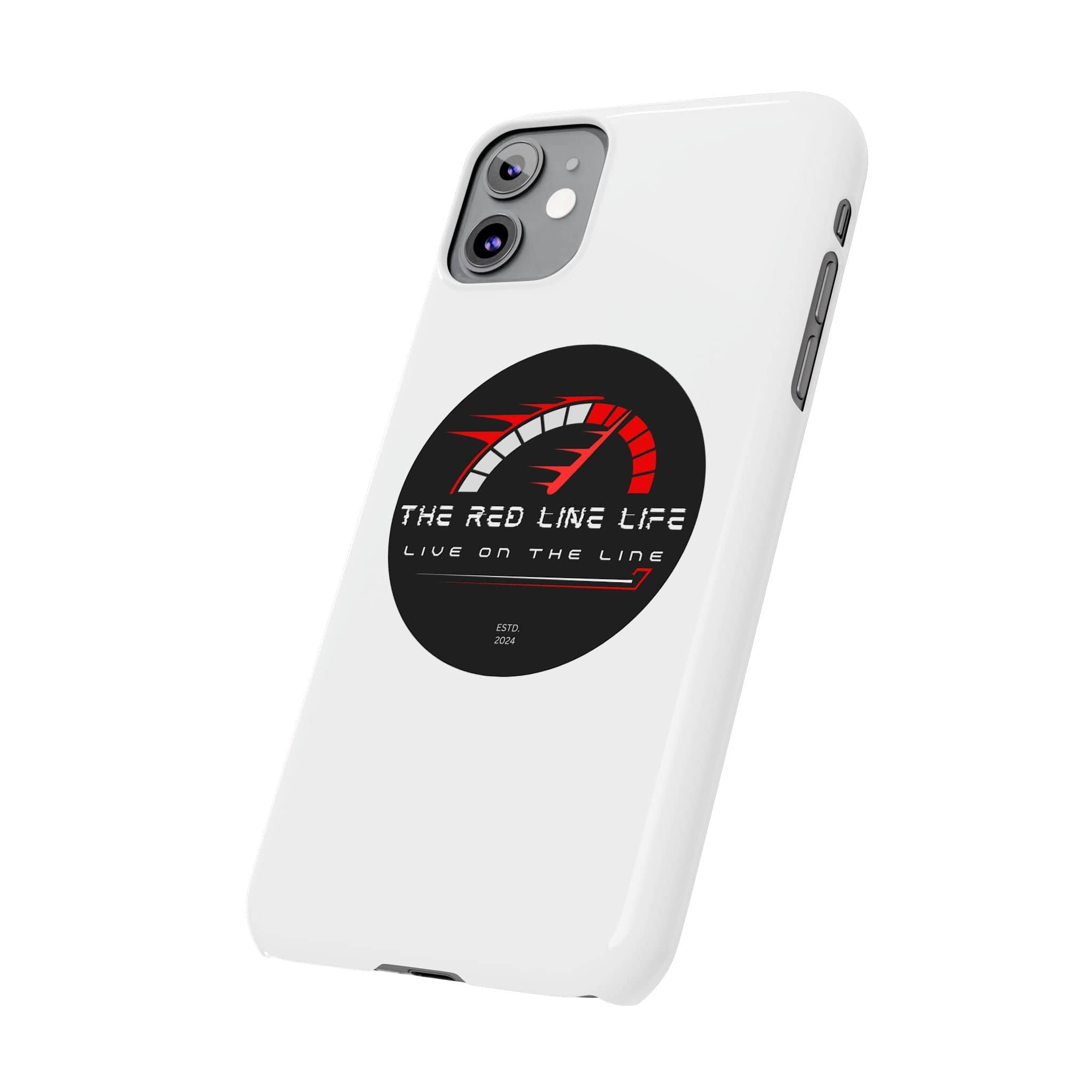 The Red Line Slim Phone Case