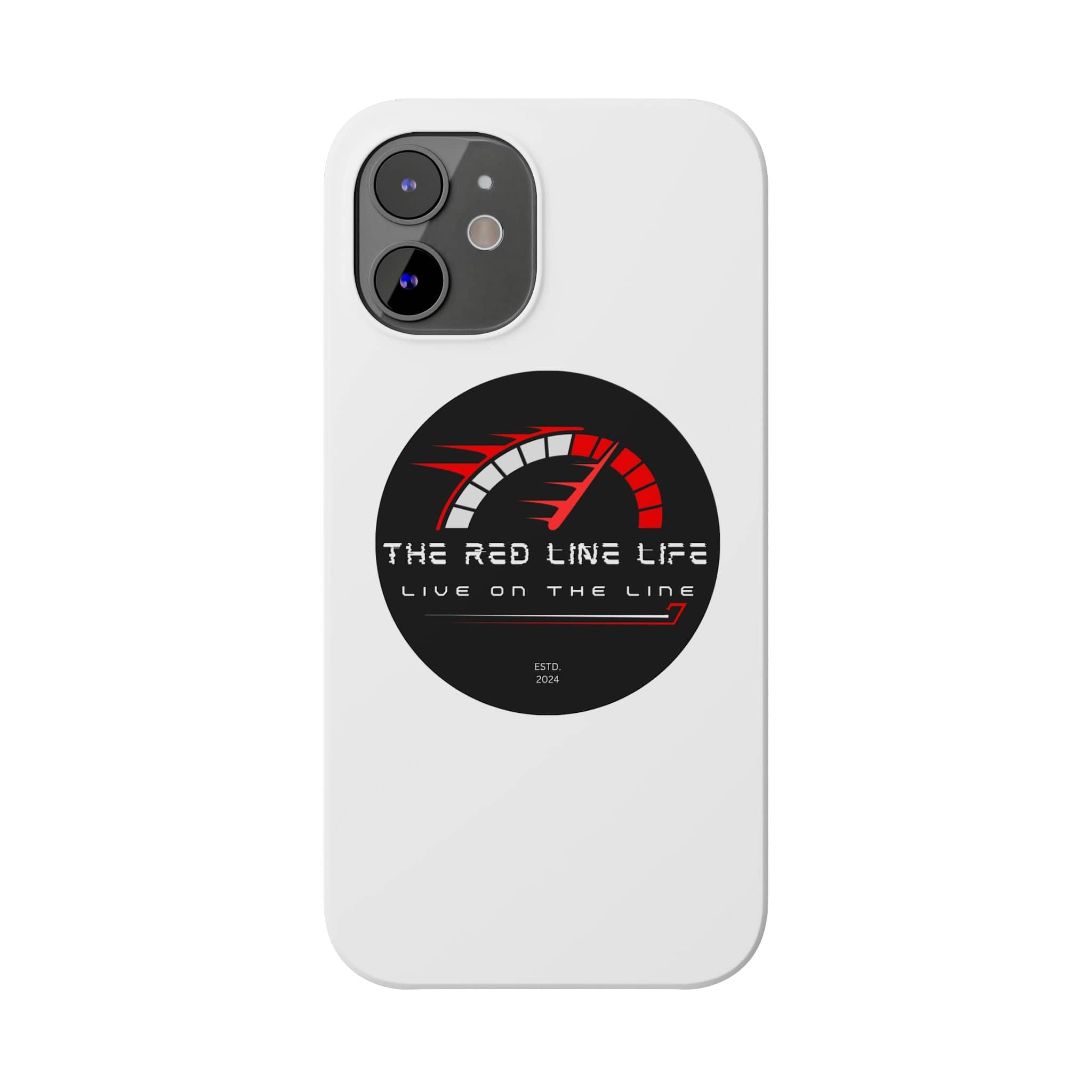 The Red Line Slim Phone Case