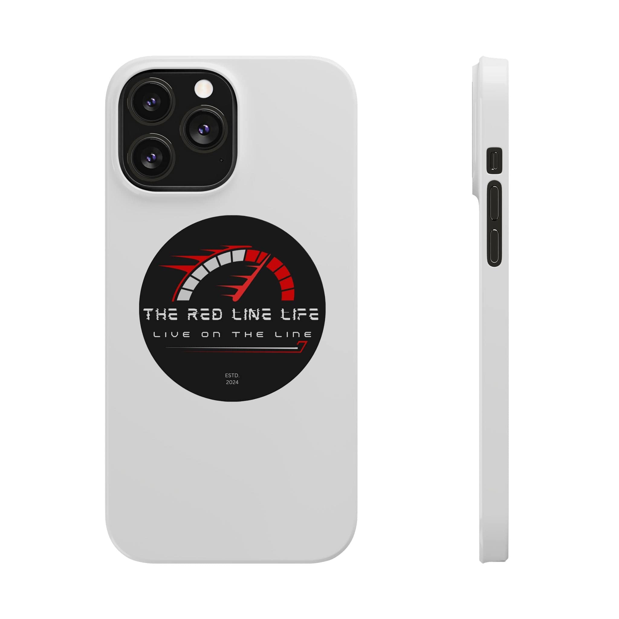 The Red Line Slim Phone Case