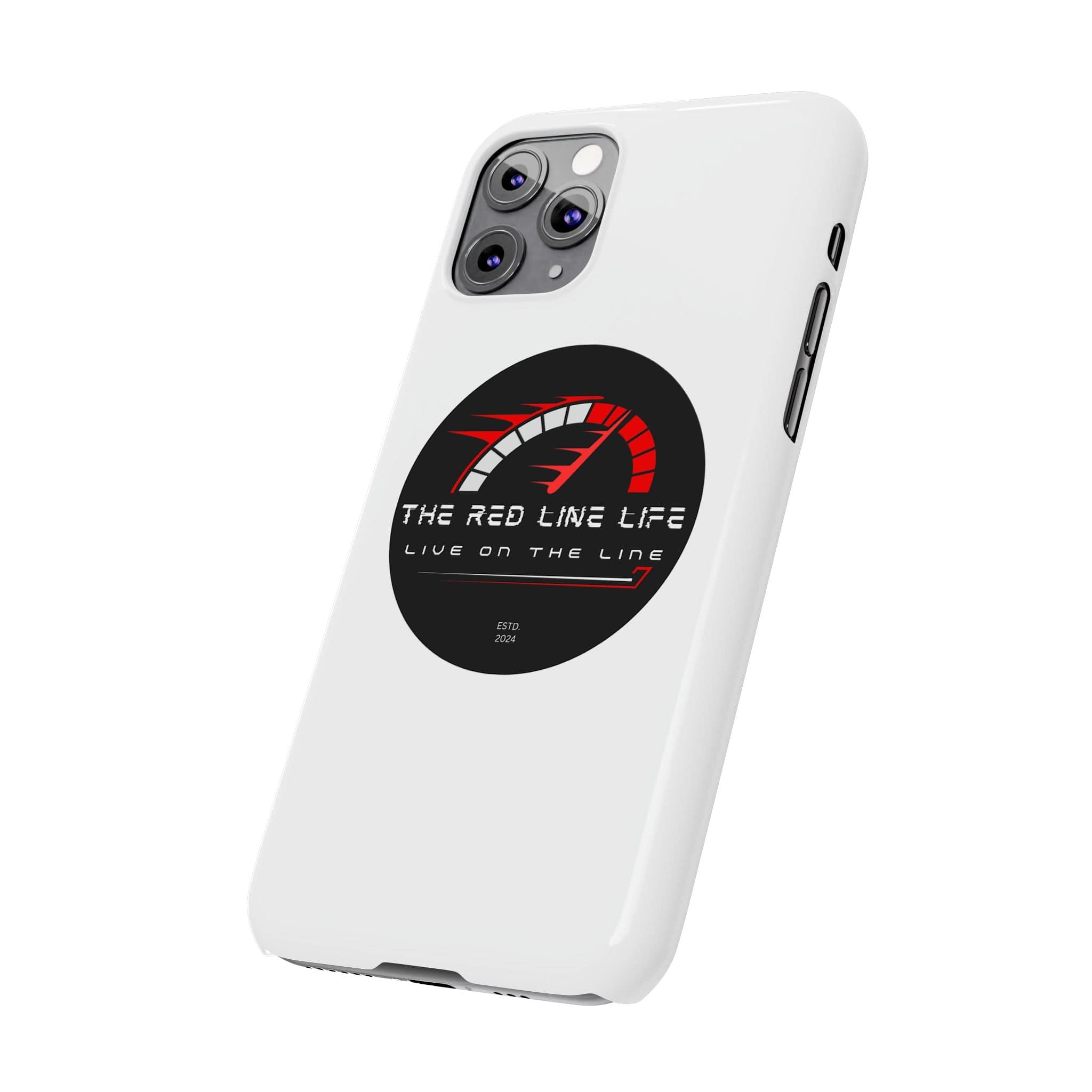 The Red Line Slim Phone Case