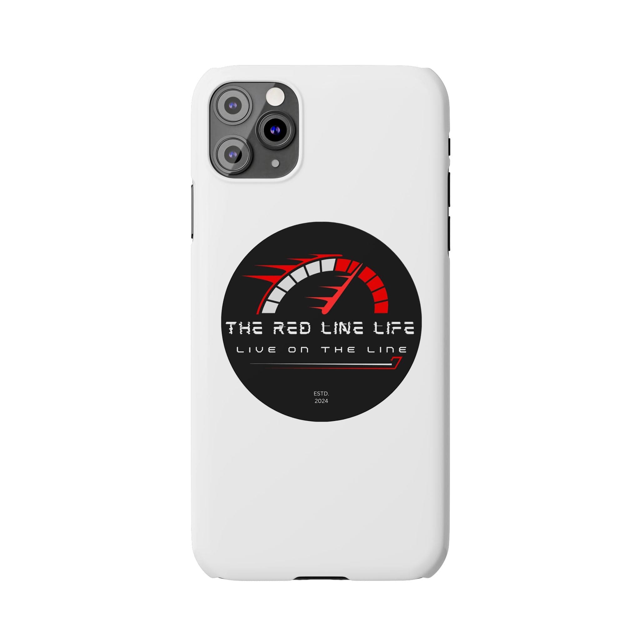 The Red Line Slim Phone Case