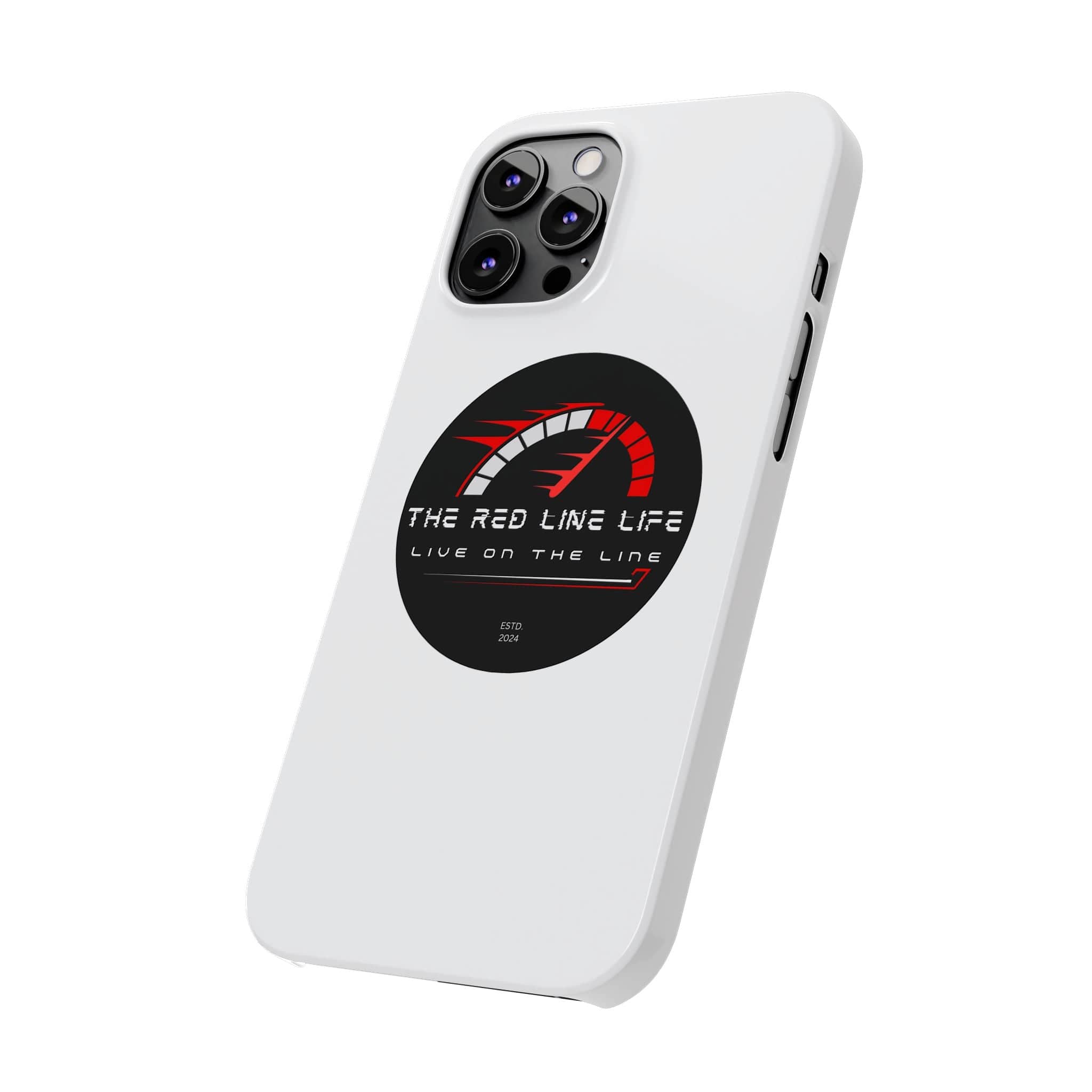 The Red Line Slim Phone Case