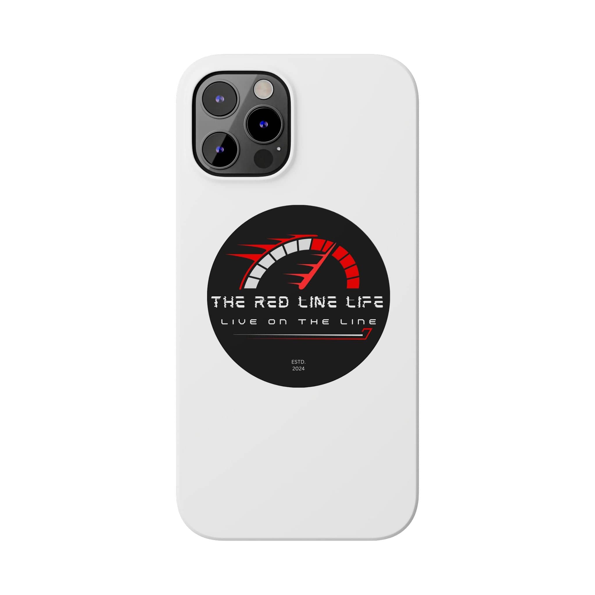 The Red Line Slim Phone Case