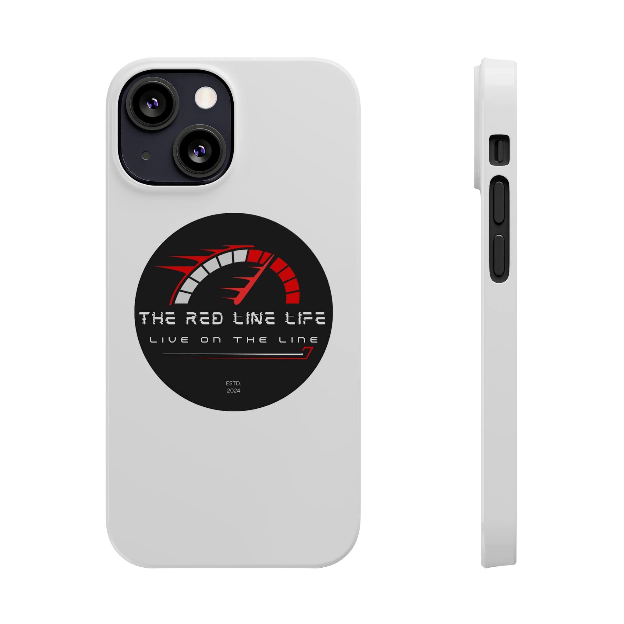 The Red Line Slim Phone Case