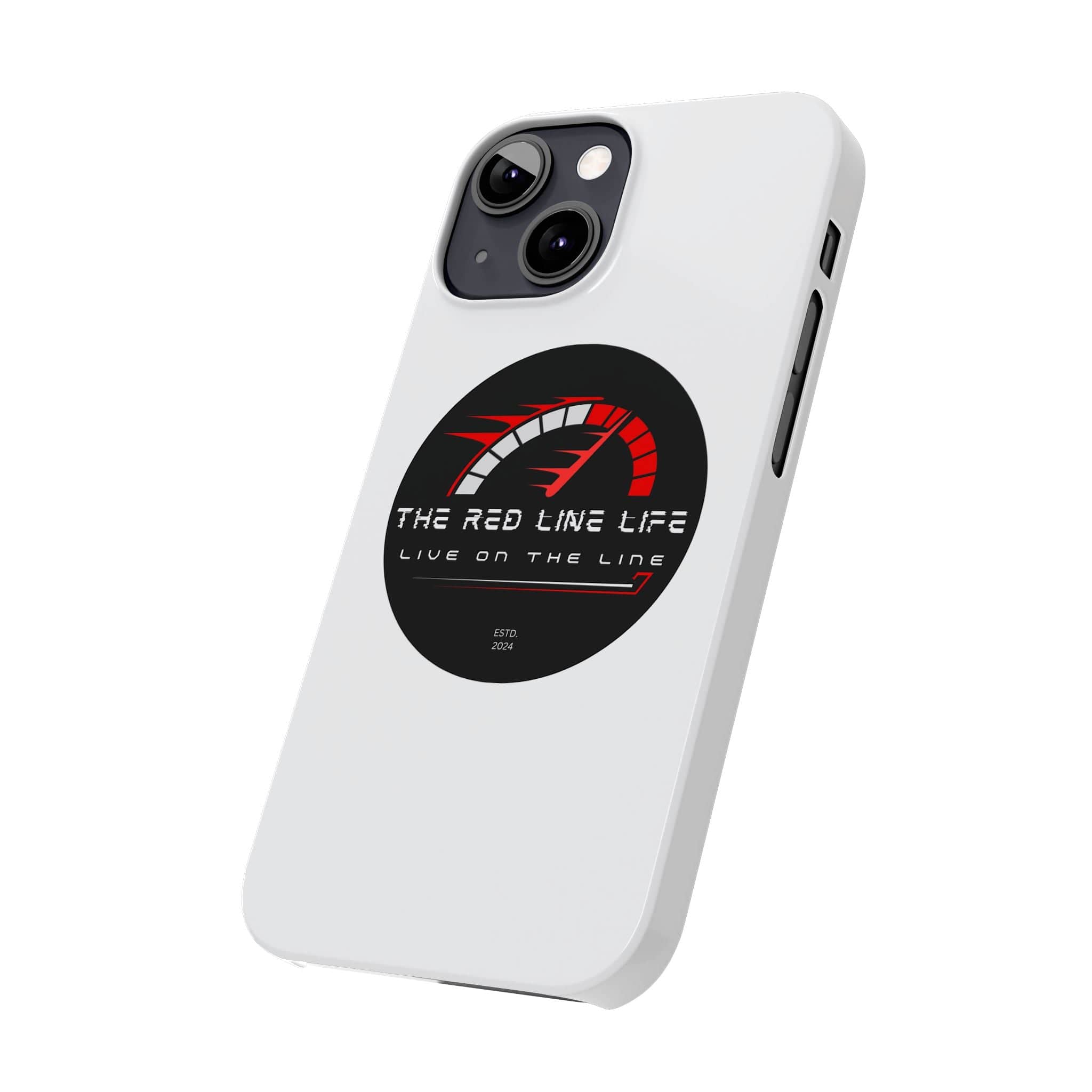 The Red Line Slim Phone Case