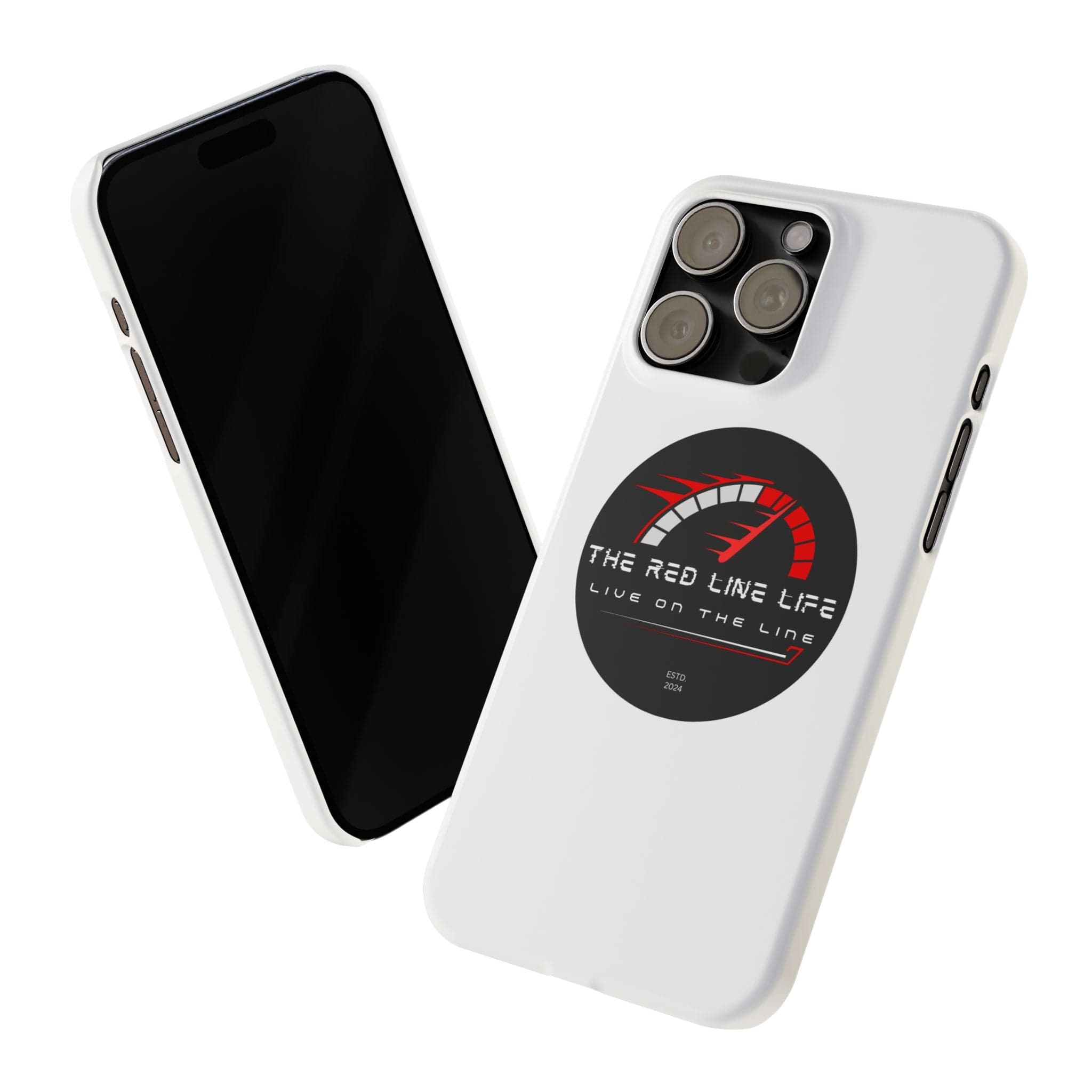 The Red Line Slim Phone Case