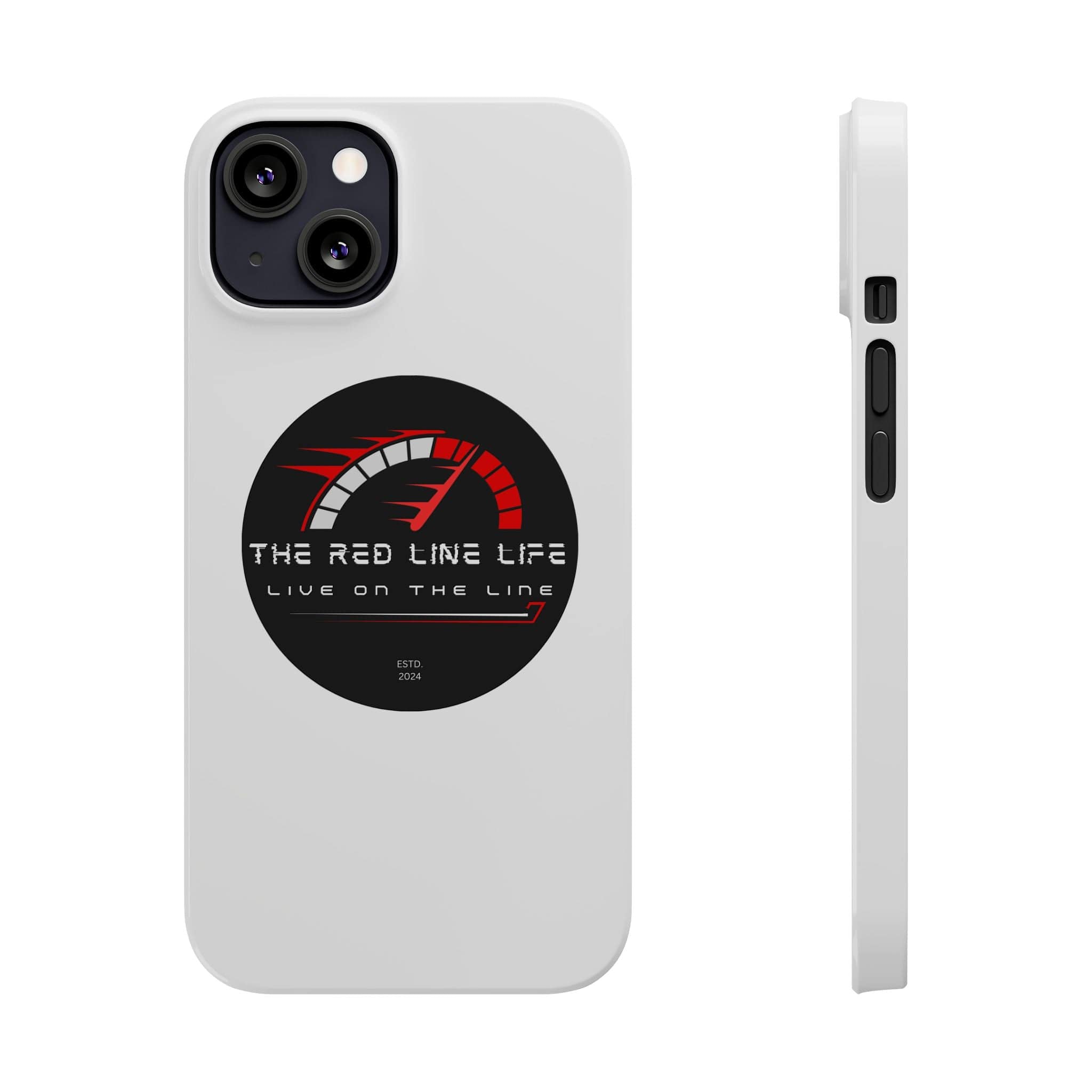 The Red Line Slim Phone Case