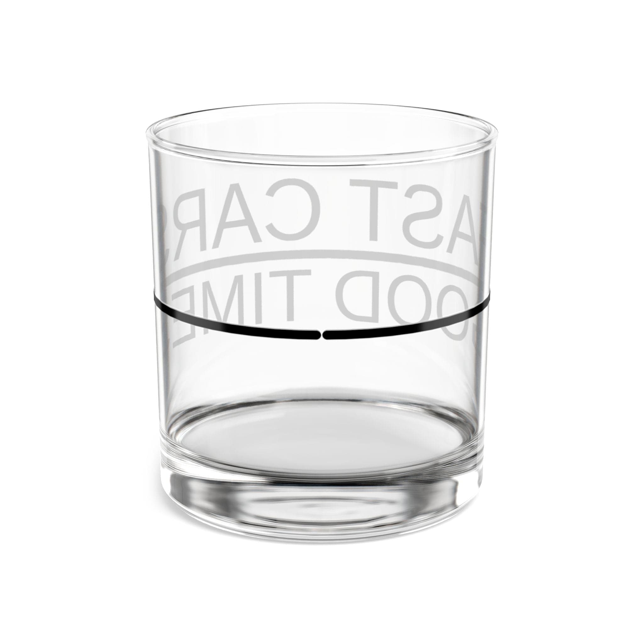 Fast Car & Good Times Whiskey Glass