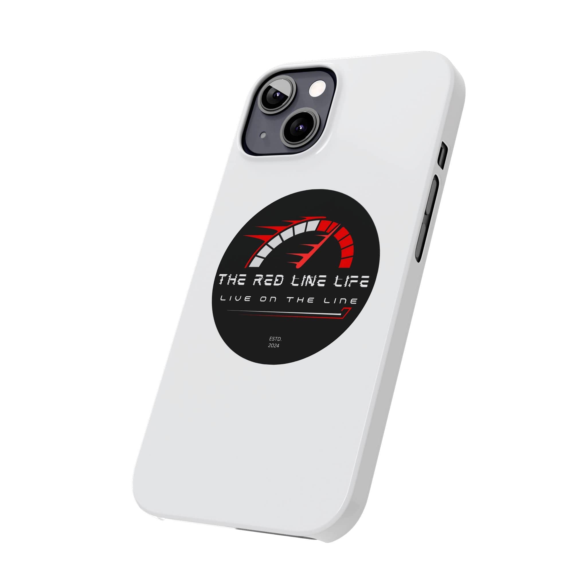 The Red Line Slim Phone Case