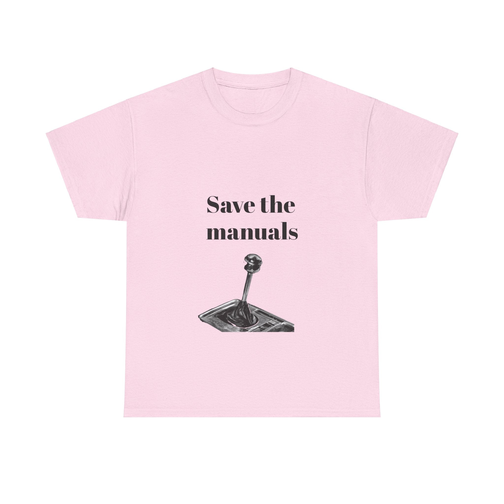 Save the Manuals Cotton Tee