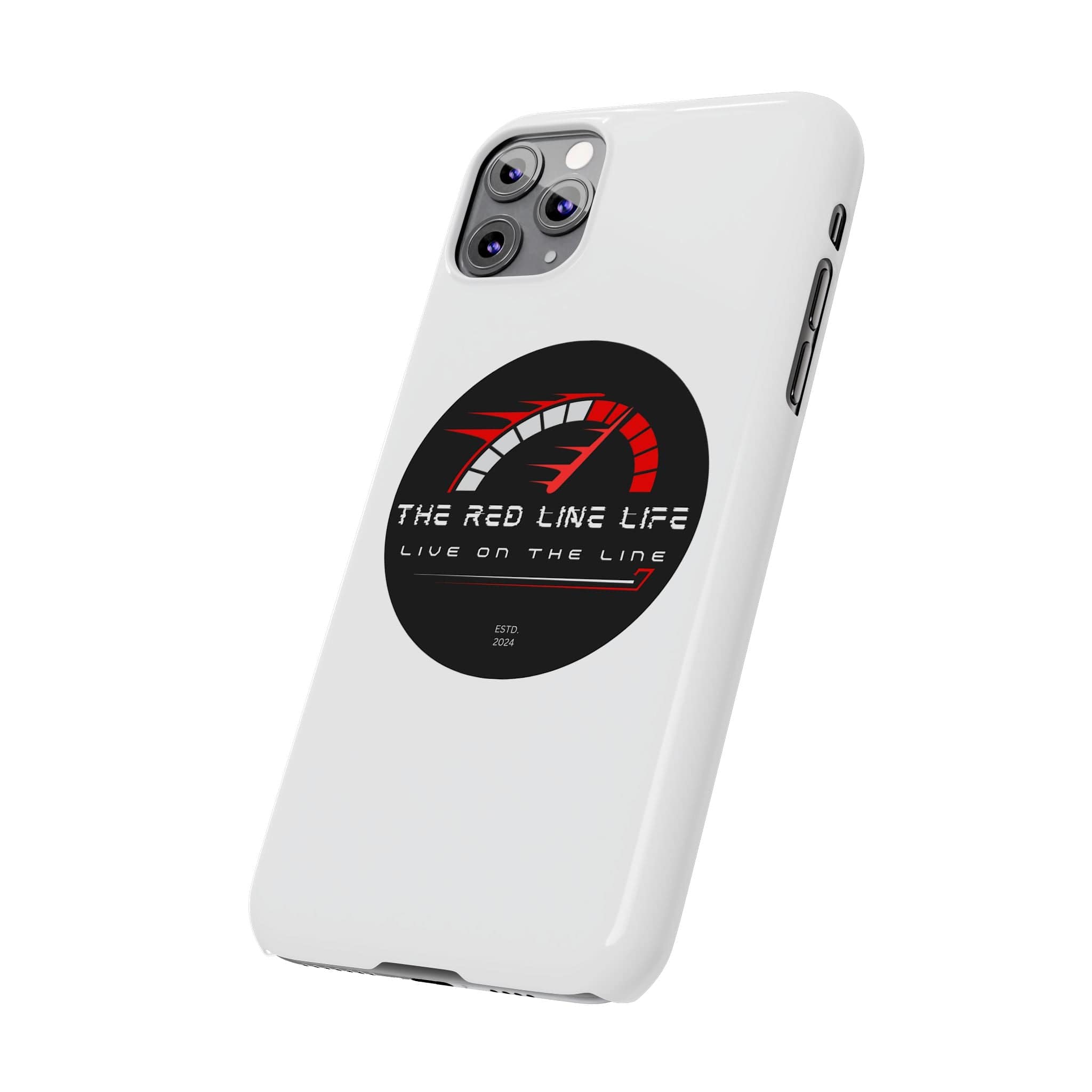 The Red Line Slim Phone Case