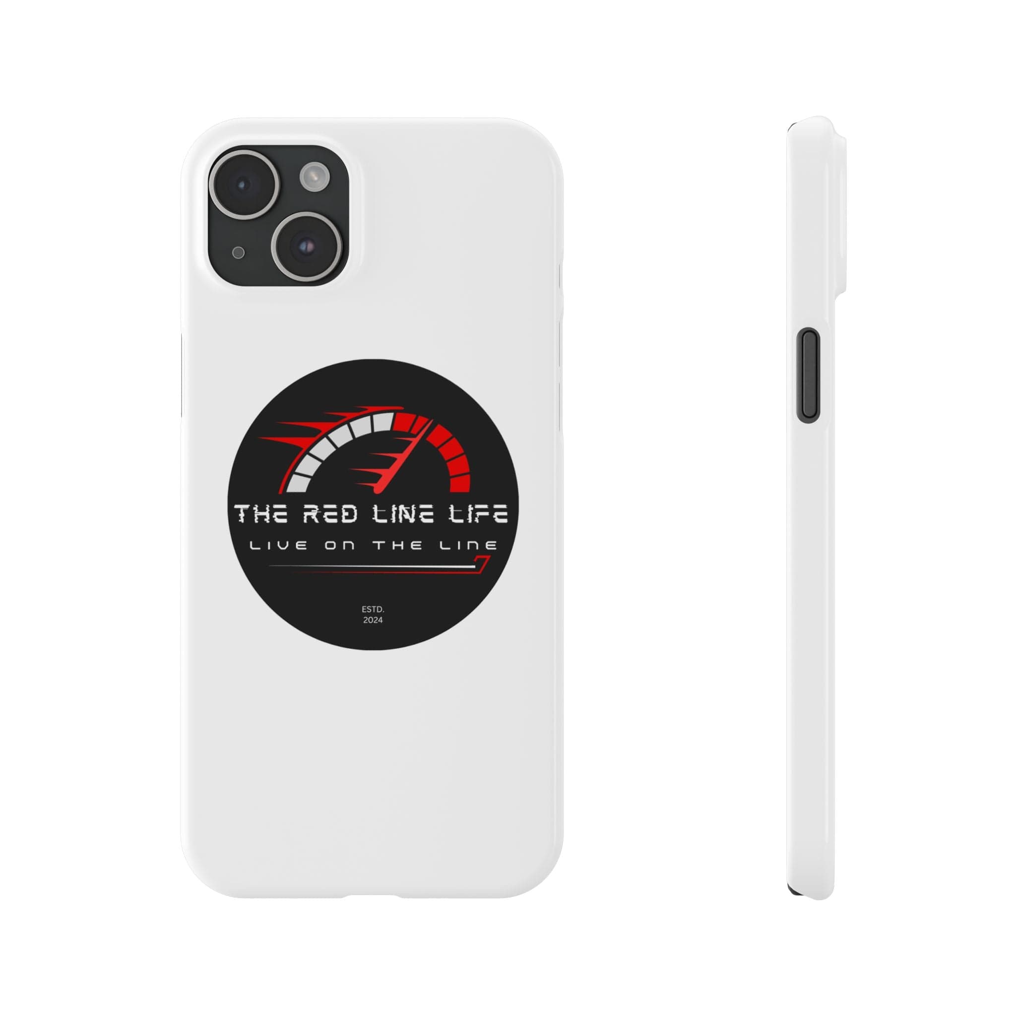 The Red Line Slim Phone Case