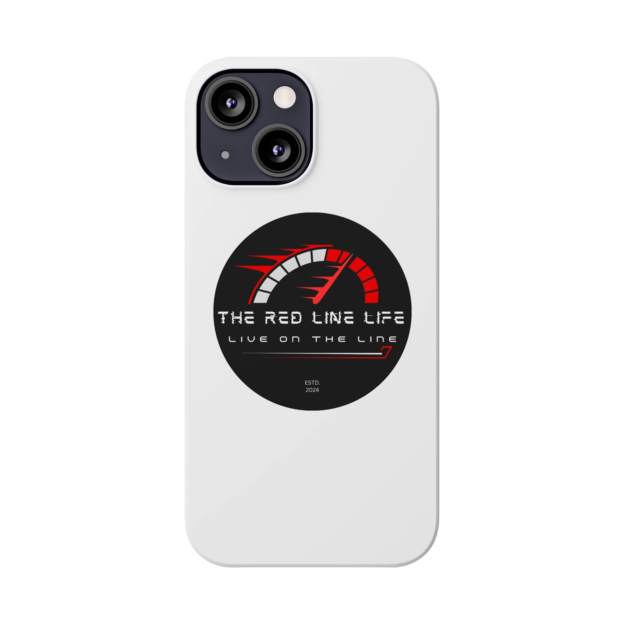 The Red Line Slim Phone Case