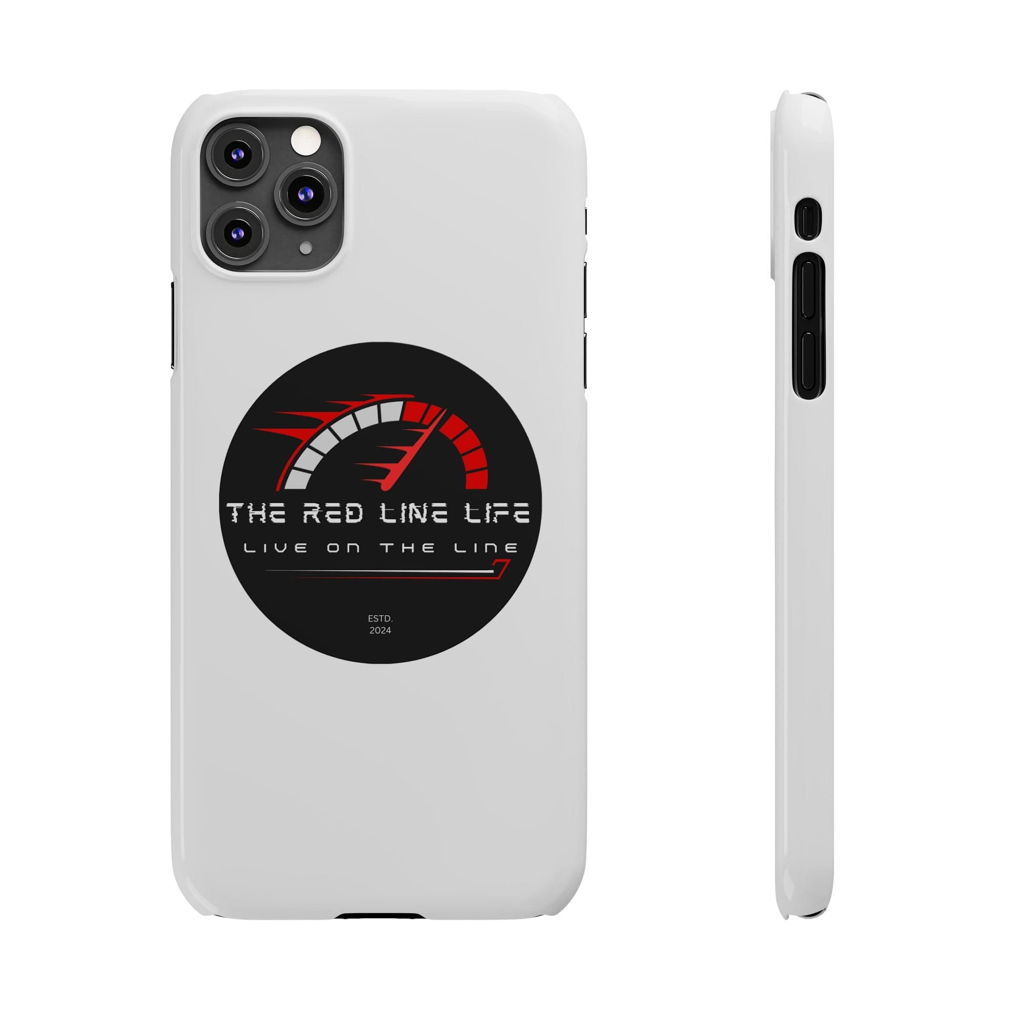 The Red Line Slim Phone Case