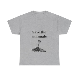 Save the Manuals Cotton Tee