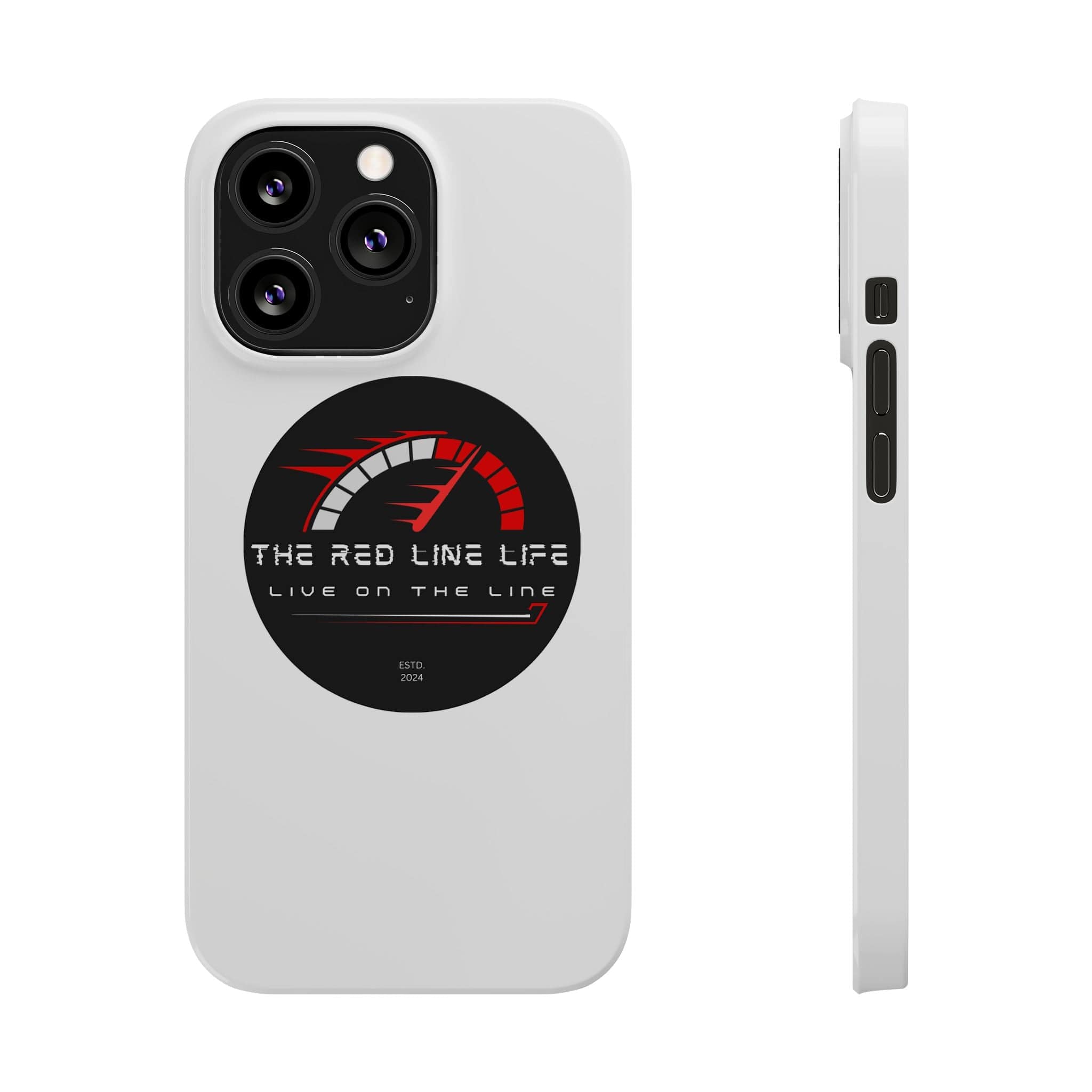 The Red Line Slim Phone Case