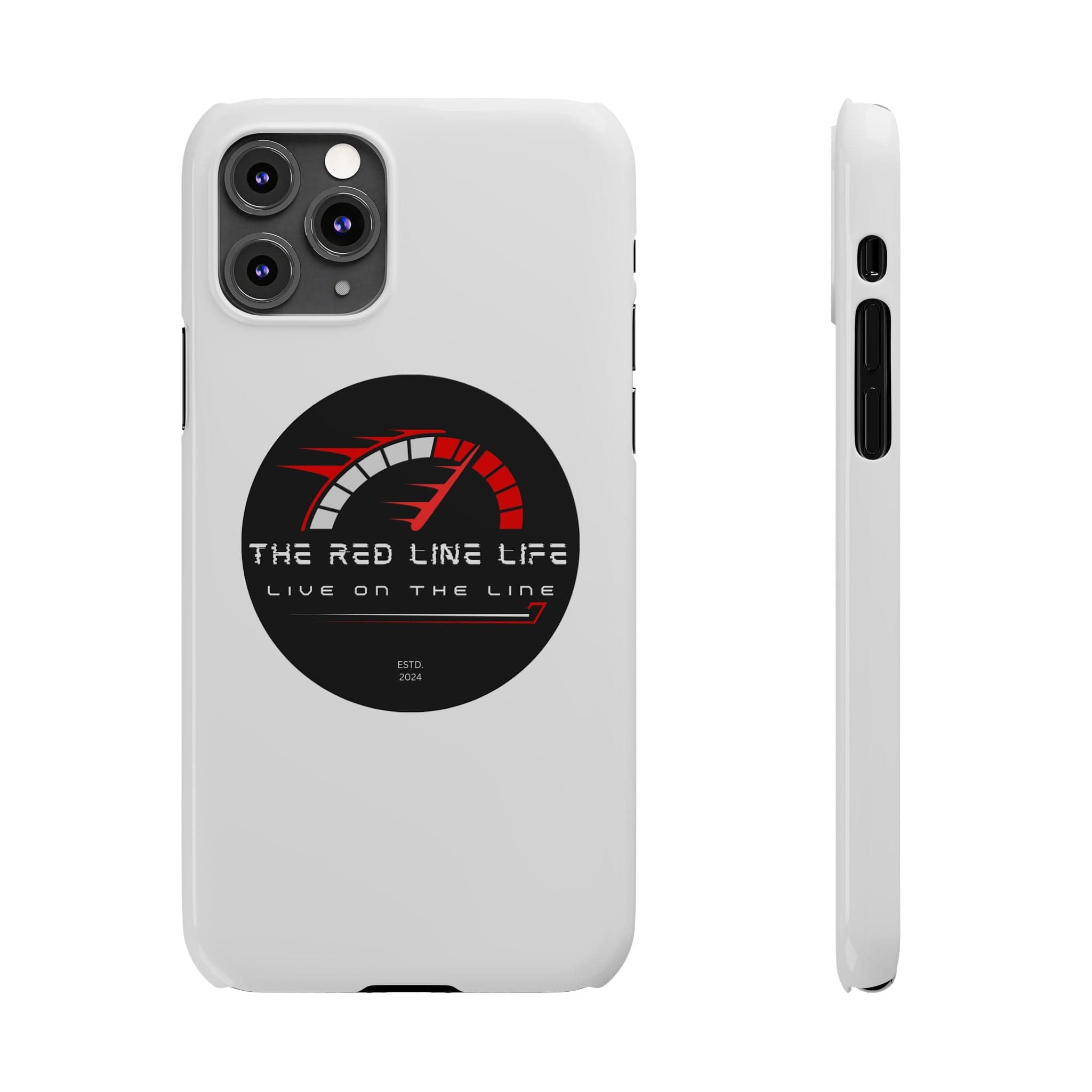 The Red Line Slim Phone Case