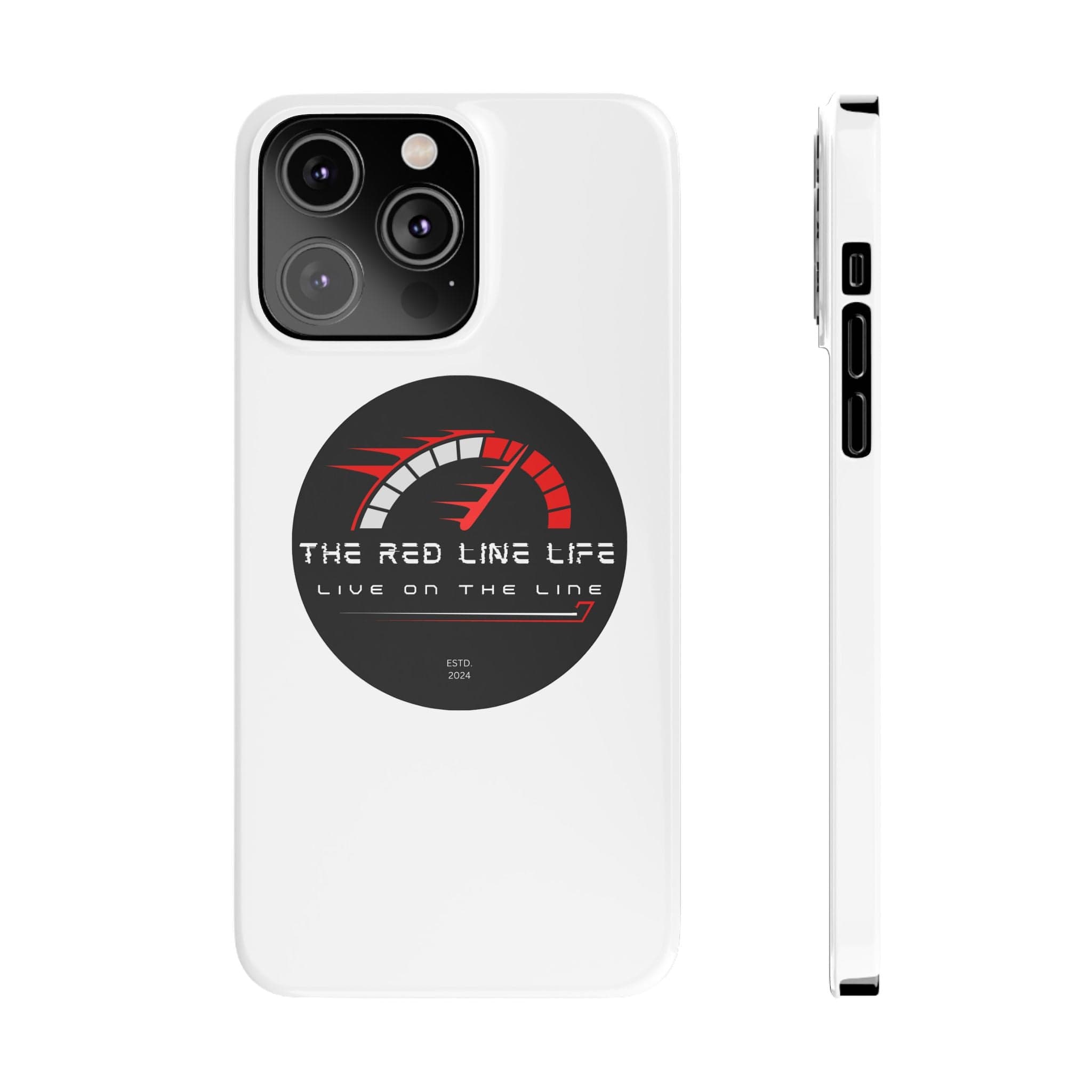 The Red Line Slim Phone Case